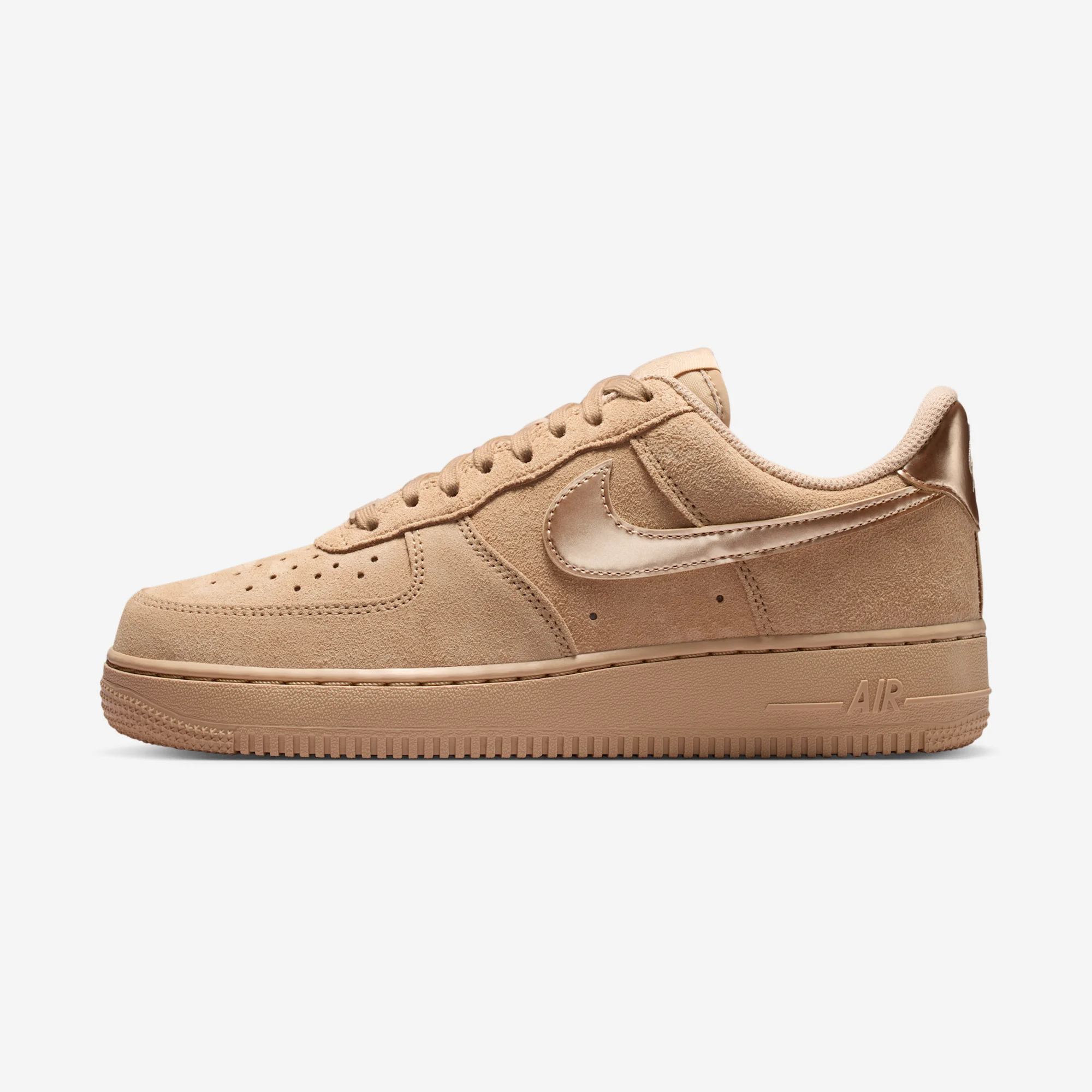 Nike Air Force 1 Low Suede "Linen" Linen/Linen/White