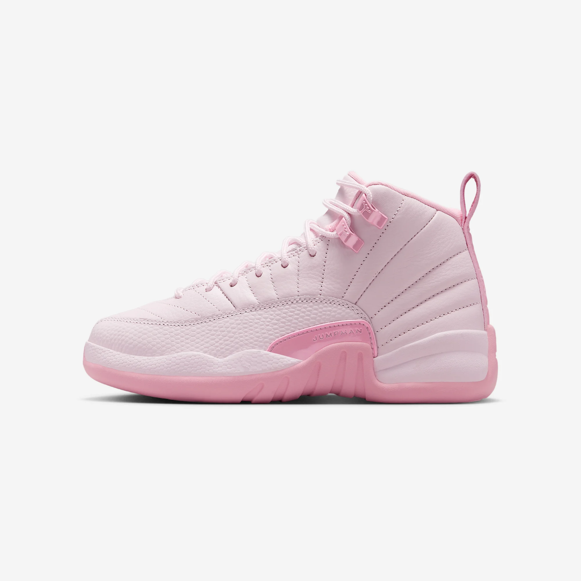 Air Jordan 12 Retro GS "Triple Pink" Pearl Pink/Medium Soft Pink