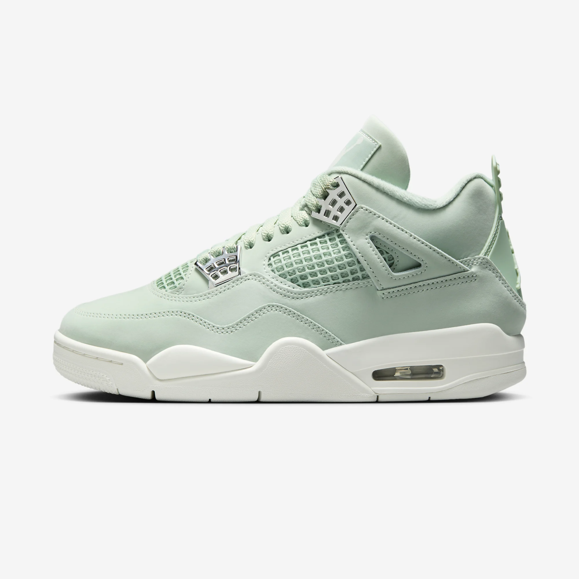 Air Jordan 4 Retro "Seafoam" Seafoam/Sail/Metallic Silver