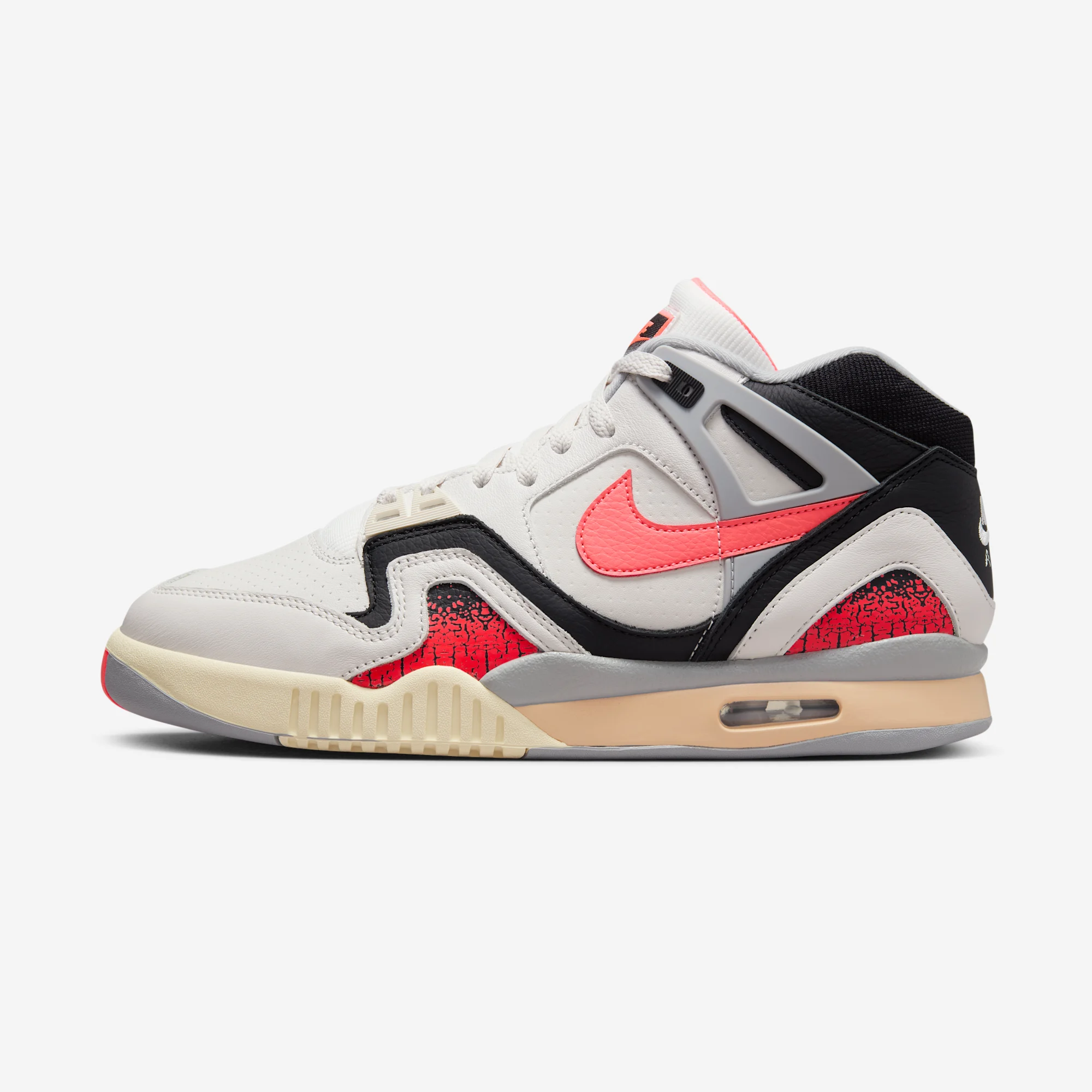 Nike Air Tech Challenge 2 QS "Hot Lava" Phantom/Hot Lava/Black/Flat Silver/Pale Ivory