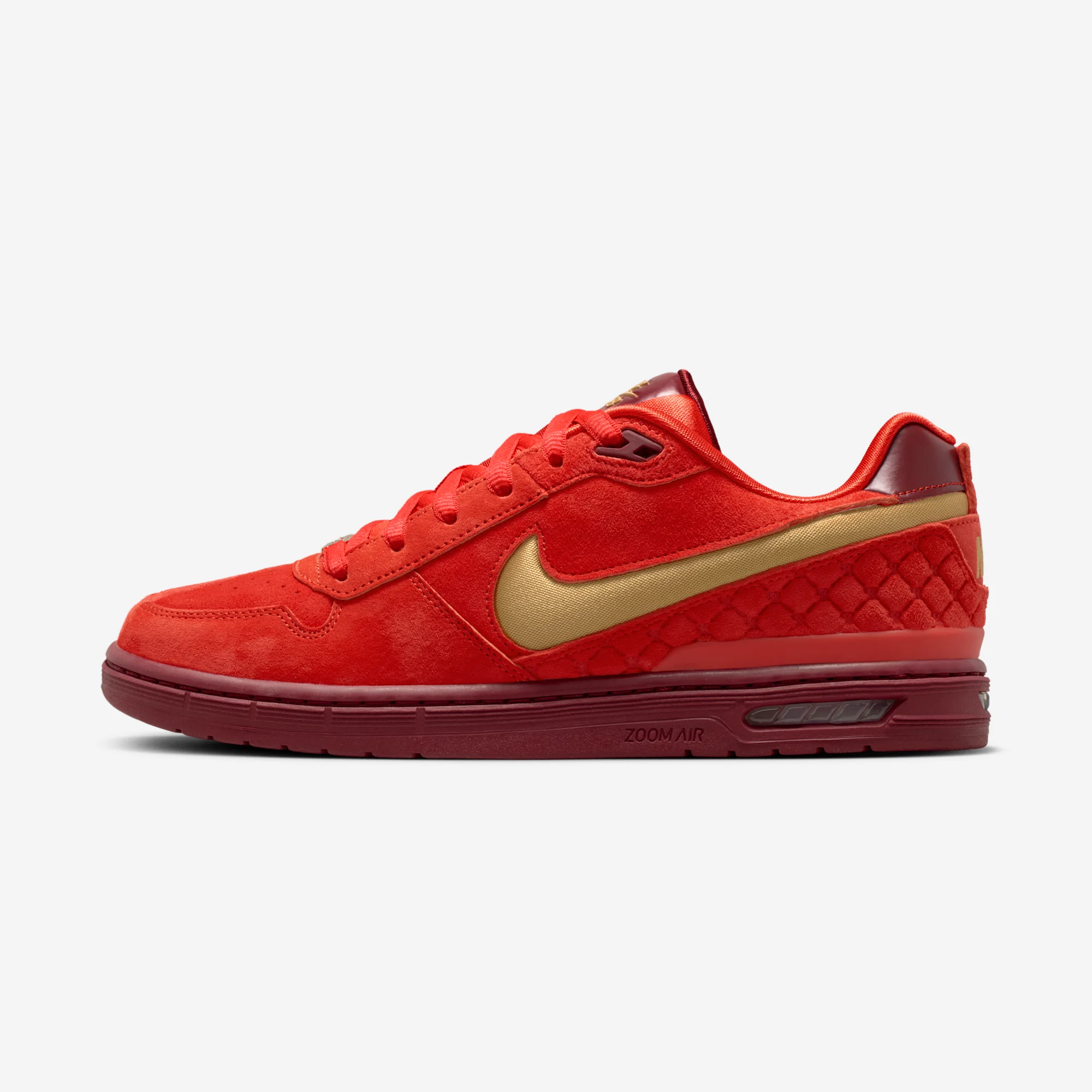 Paul Rodriguez x Nike SB P-Rod 1 QS "Habanero Red" Habanero Red/Club Gold/Team Red/Habanero Red