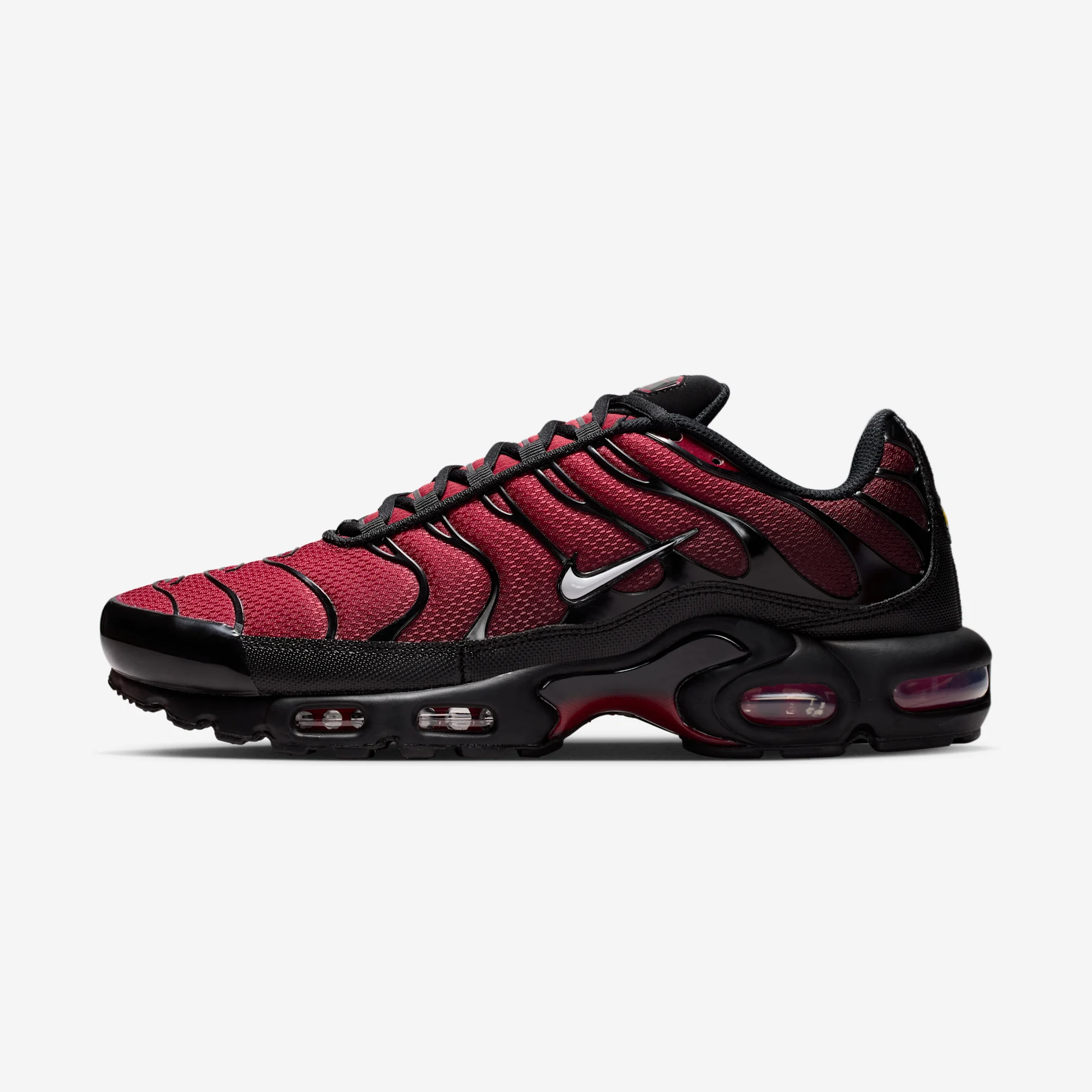 Nike Air Max Plus "Tough Red & Black" Tough Red/Grey Fog/Black/Mystic Dates