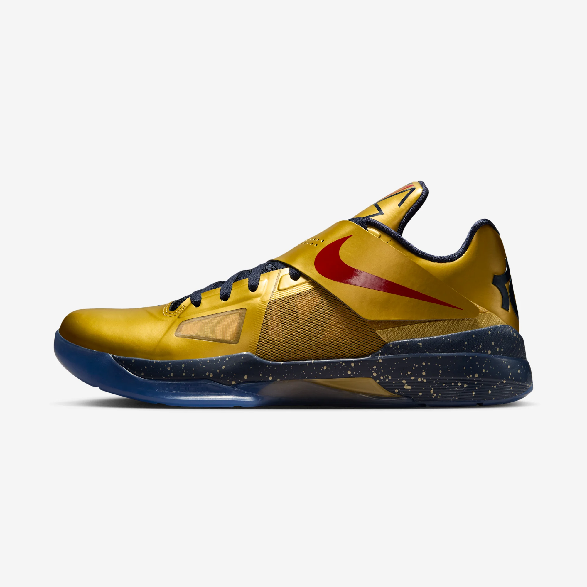 Nike Zoom KD 4 "Gold Medal" Metallic Gold/University Red/Obsidian/White