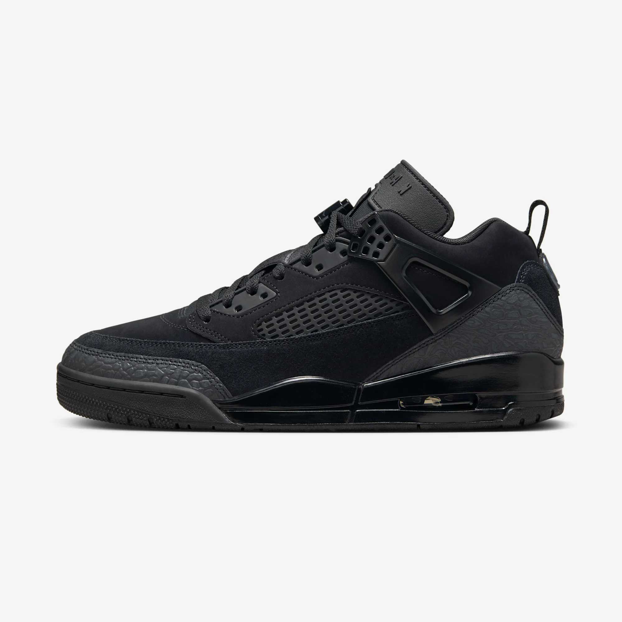 Jordan Spizike Low “Black Cat” 2024 Black/Black/Anthracite