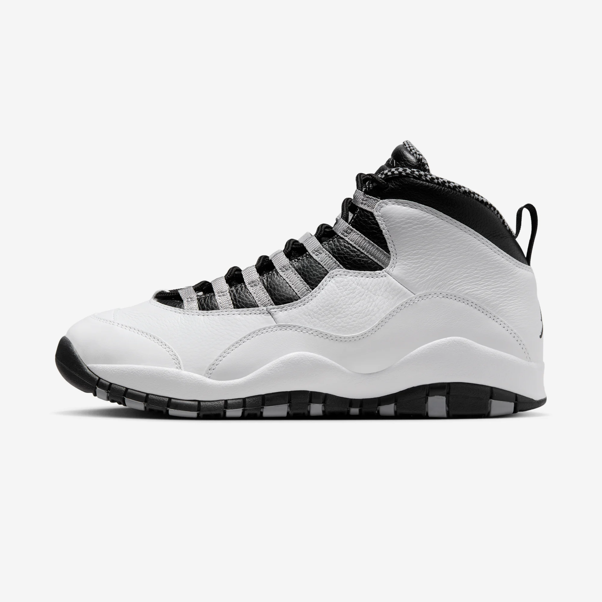 Air Jordan 10 Retro "Steel" White/Black/Light Steel Grey/Dark Powder Blue