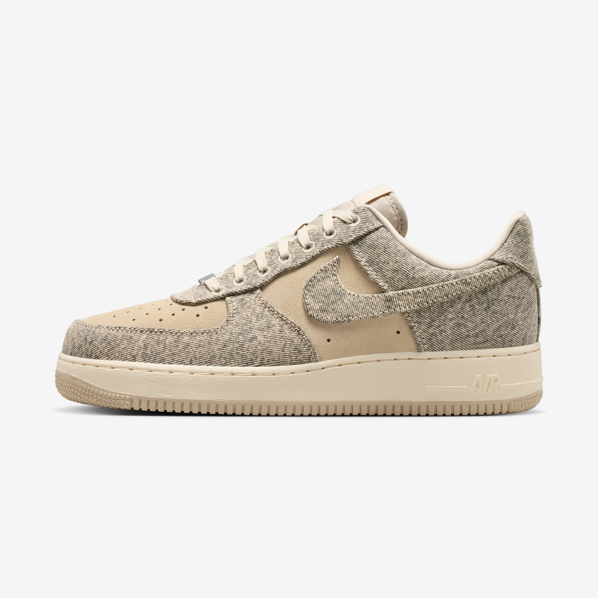 Nike Air Force 1 Low "Desert Khaki" Desert Khaki/Desert Khaki/Lt Khaki/Mtlc Silver