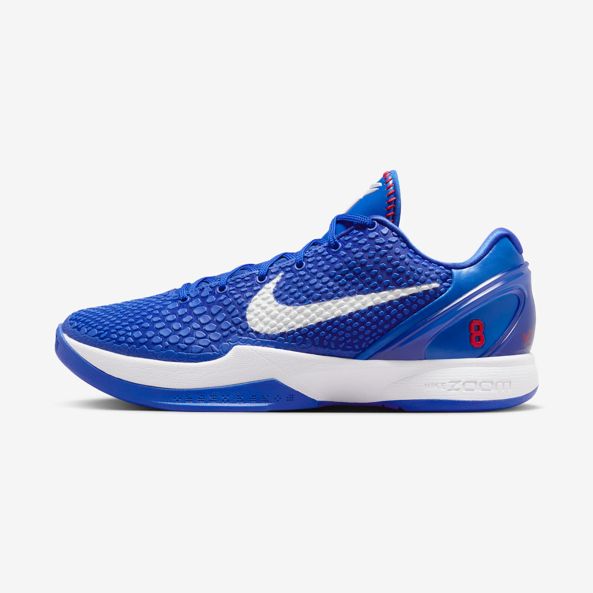 Nike Kobe 6 Protro "Dodgers / Game Royal" Game Royal/White-University Red