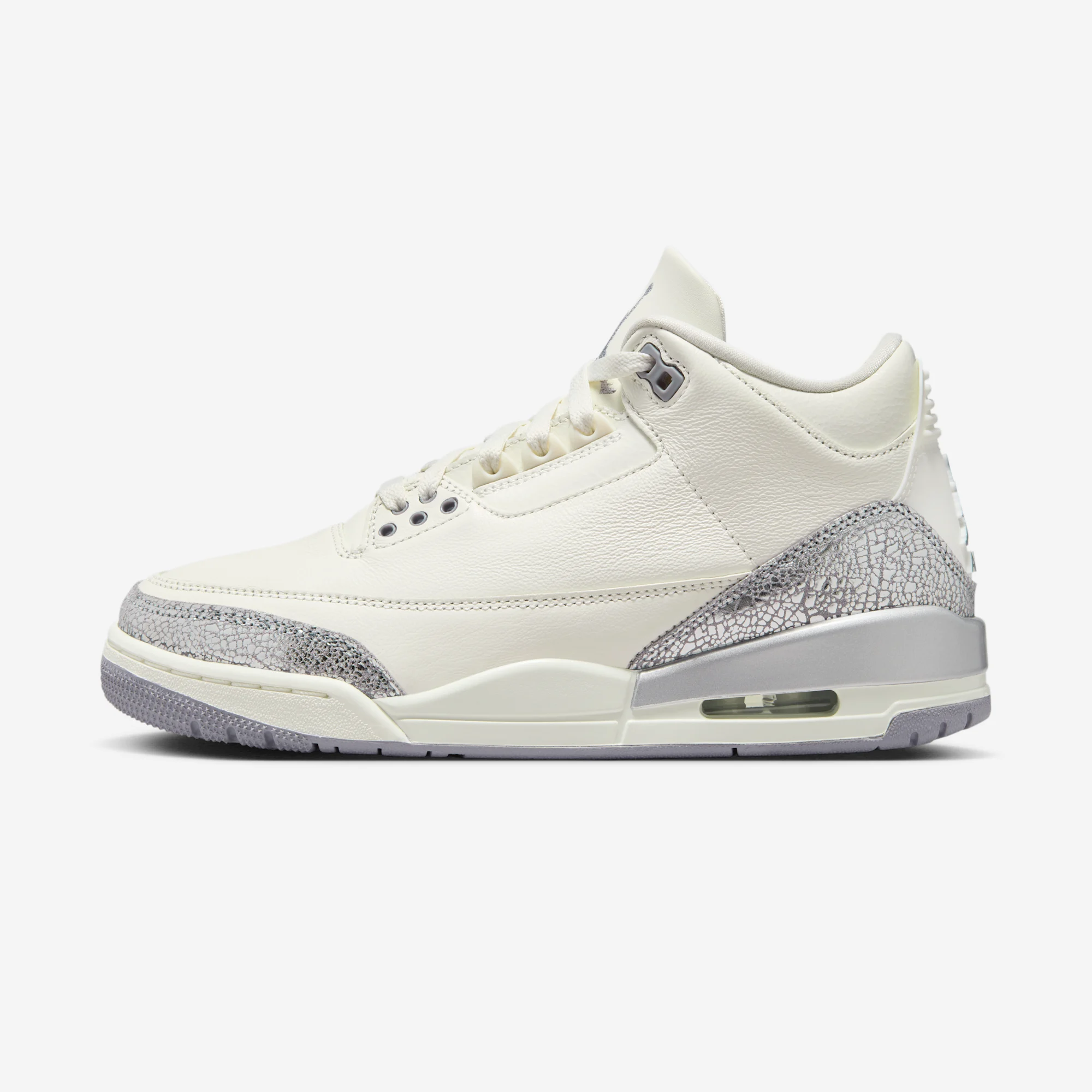 Air Jordan 3 Retro "Sail / Cement Grey" Sail/Cement Grey/Metallic SIlver