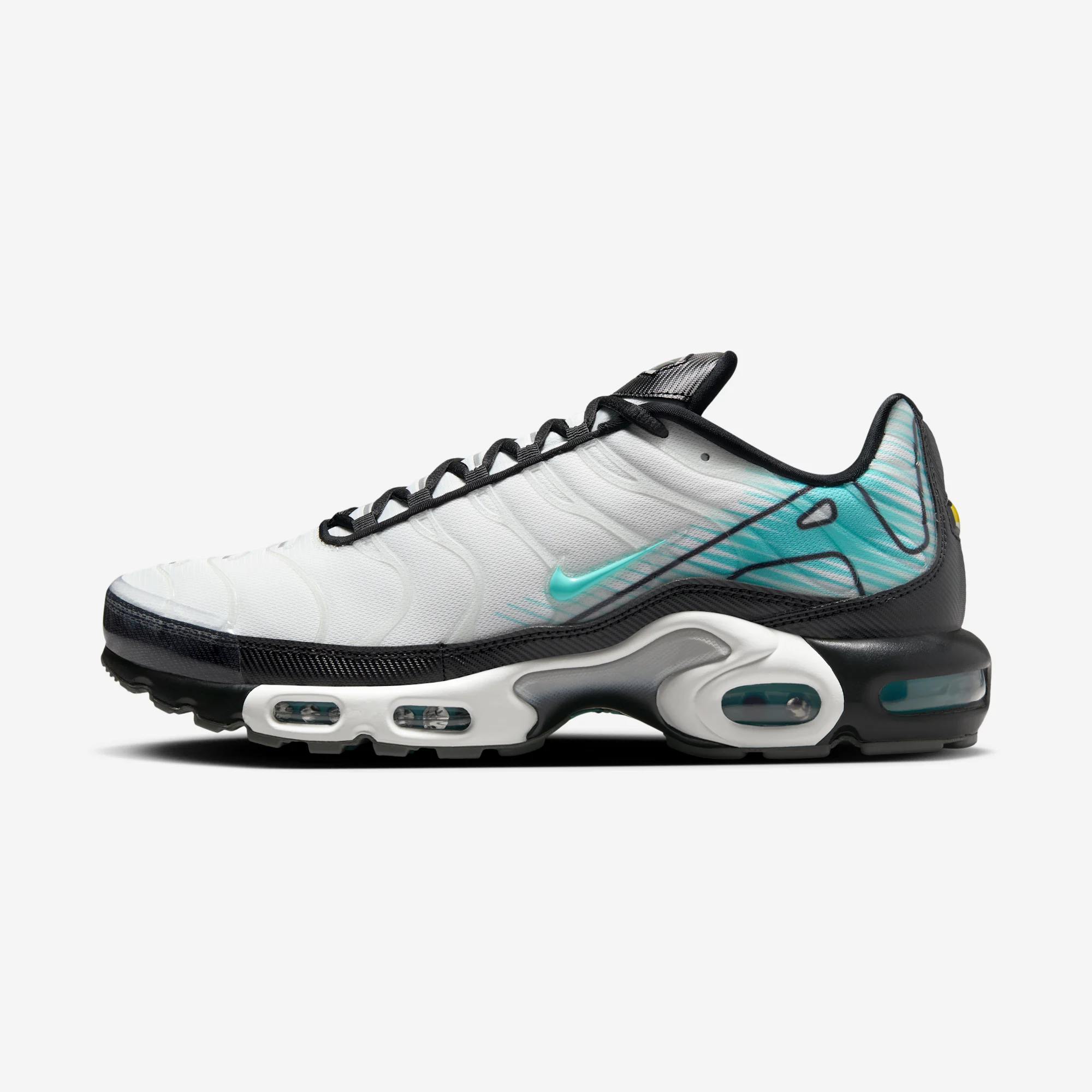 Nike Air Max Plus "Mercurial" Summit White/Aurora Green/Black/Iron Grey/Photon Dust/Metallic Silver
