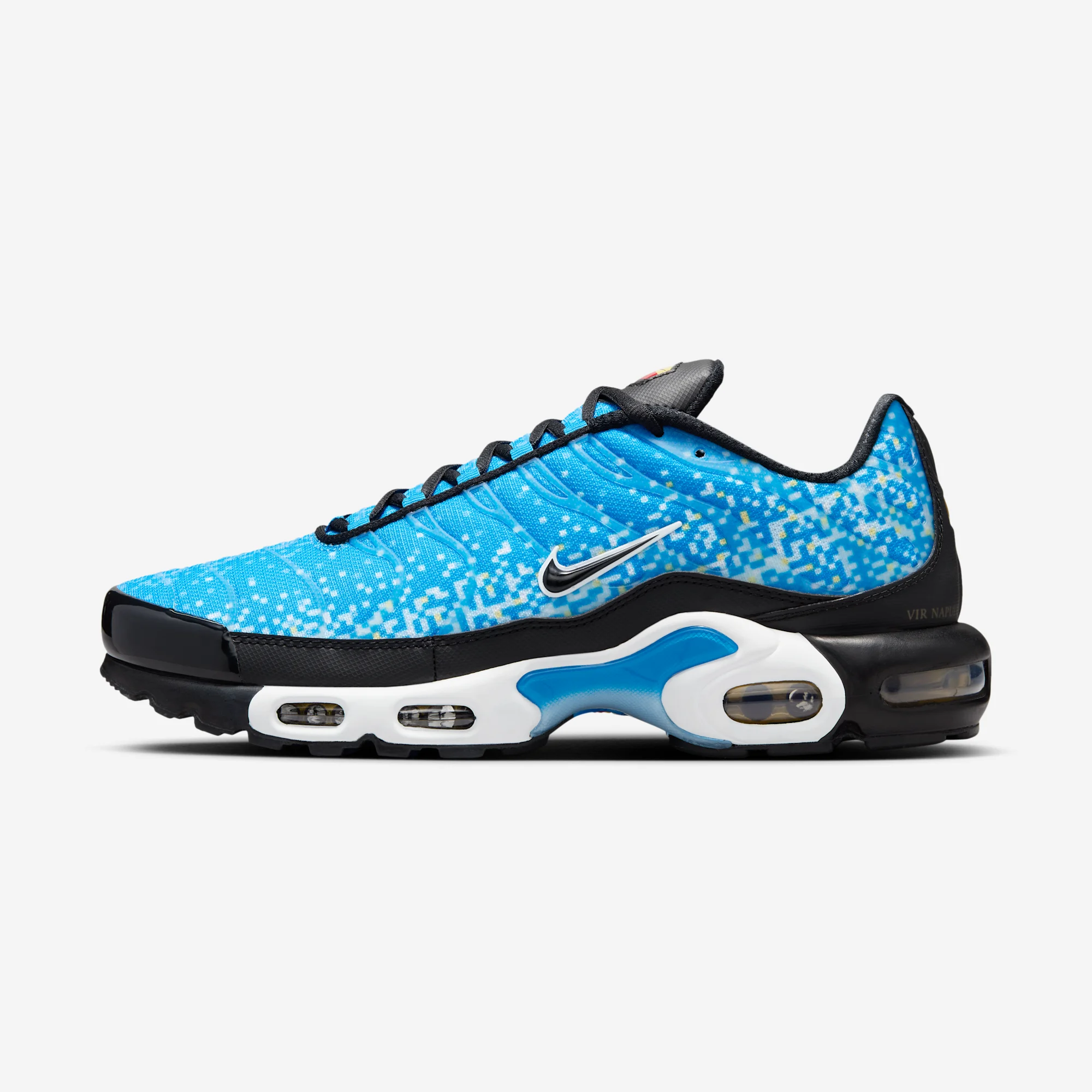 Nike Air Max Plus "Napoli" Light Photo Blue/Black/White/Metallic Gold/University Gold/Chamois