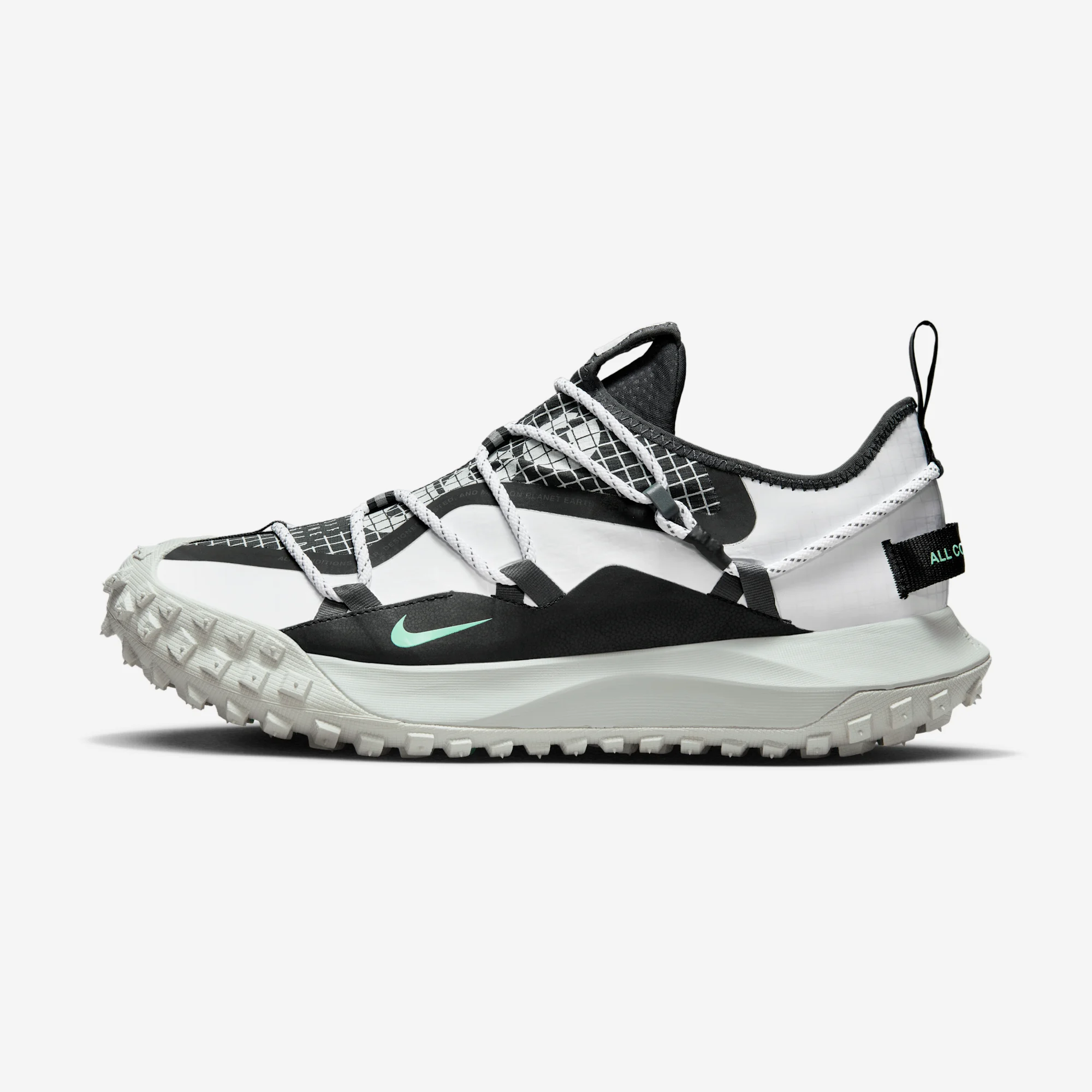 Nike ACG Mountain Fly Low "White / Black" White/Anthracite/Grey Fog/Black
