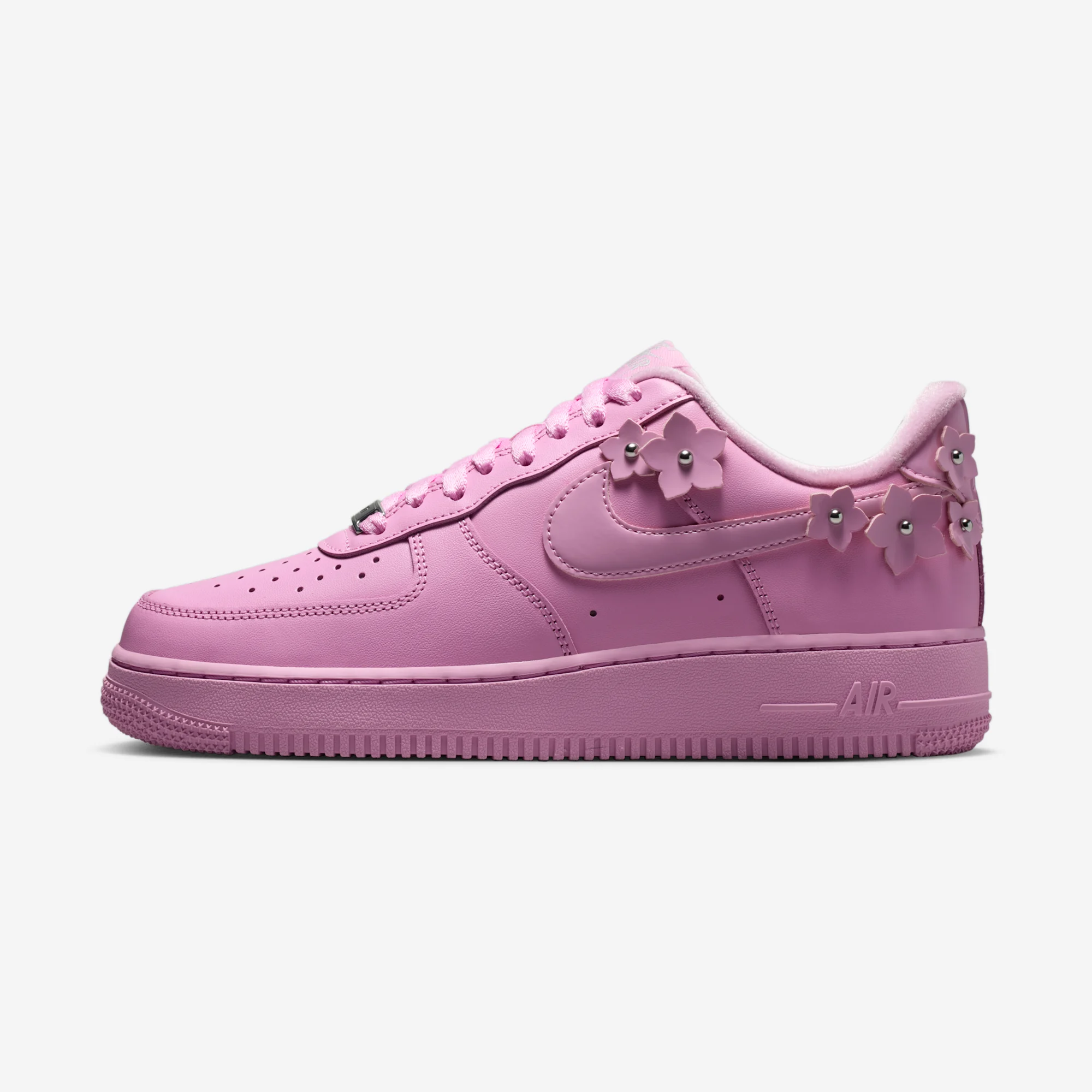 Nike Air Force 1 Low W "Pink Rise" Pink Rise/Pink Rise/Pink Foam/Metallic Silver