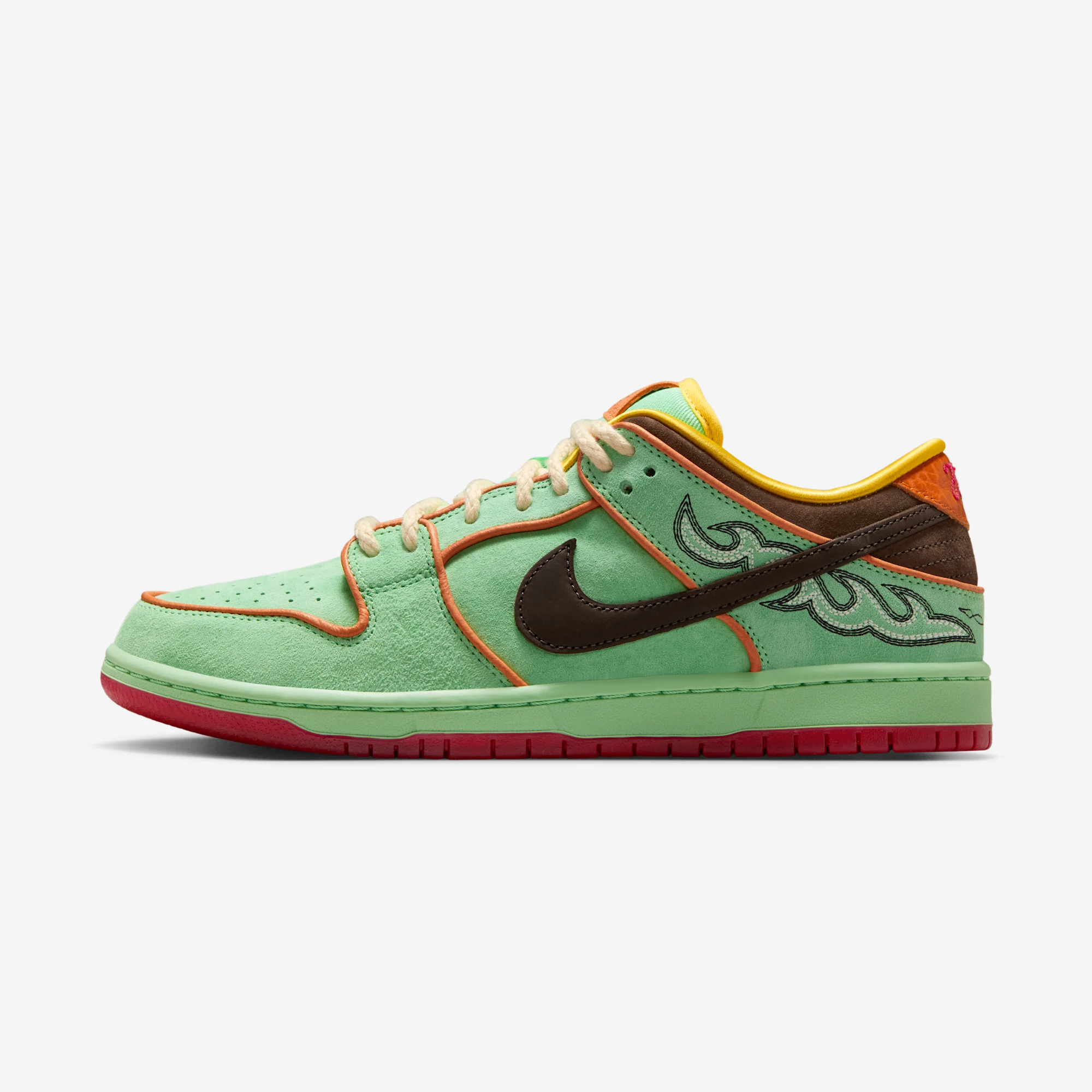 Nike SB Dunk Low Pro QS "Rodeo" Tourmaline/Baroque Brown/Monarch