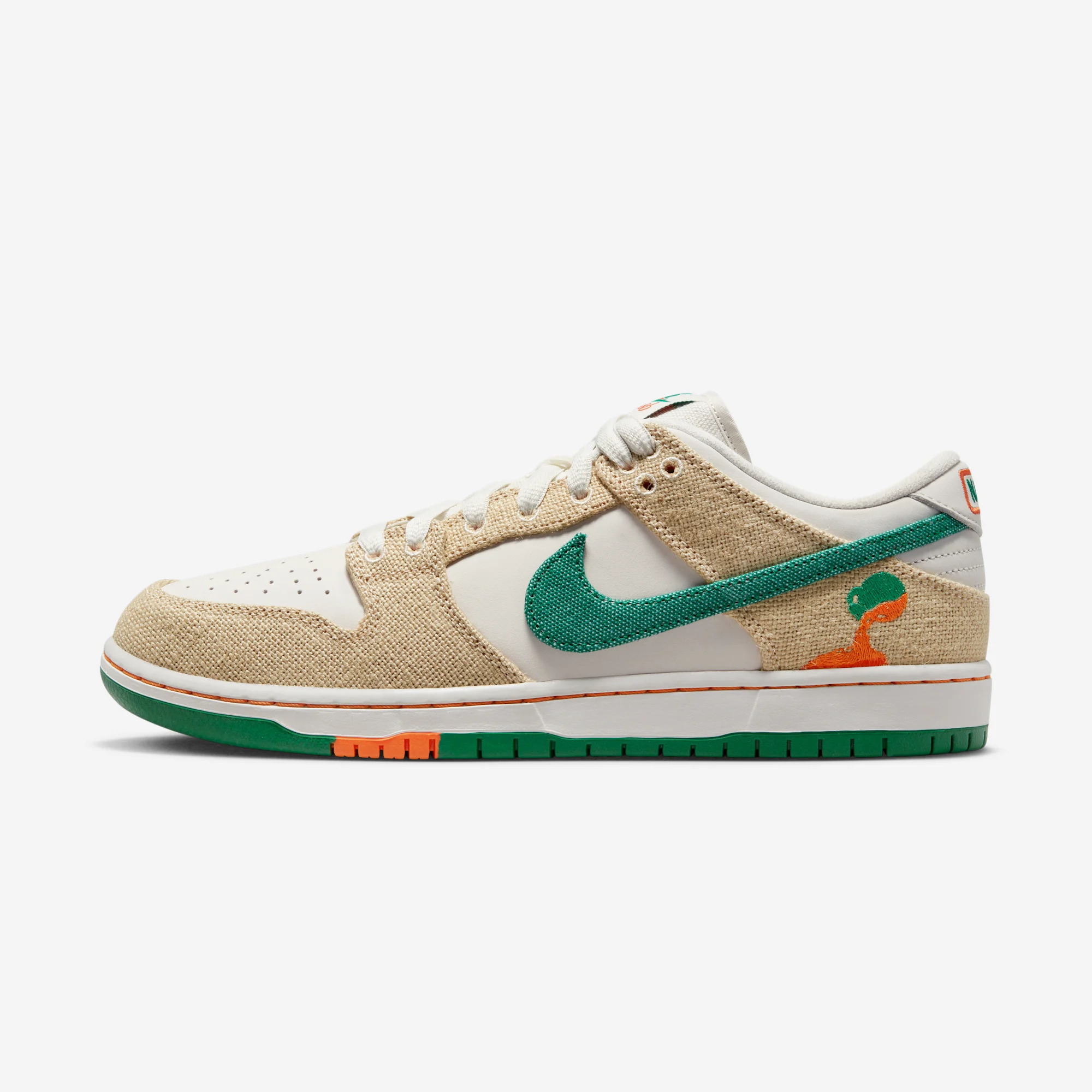 Nike SB x Jarritos Dunk Low "Phantom" 2023 Phantom/Malachite/Safety Orange