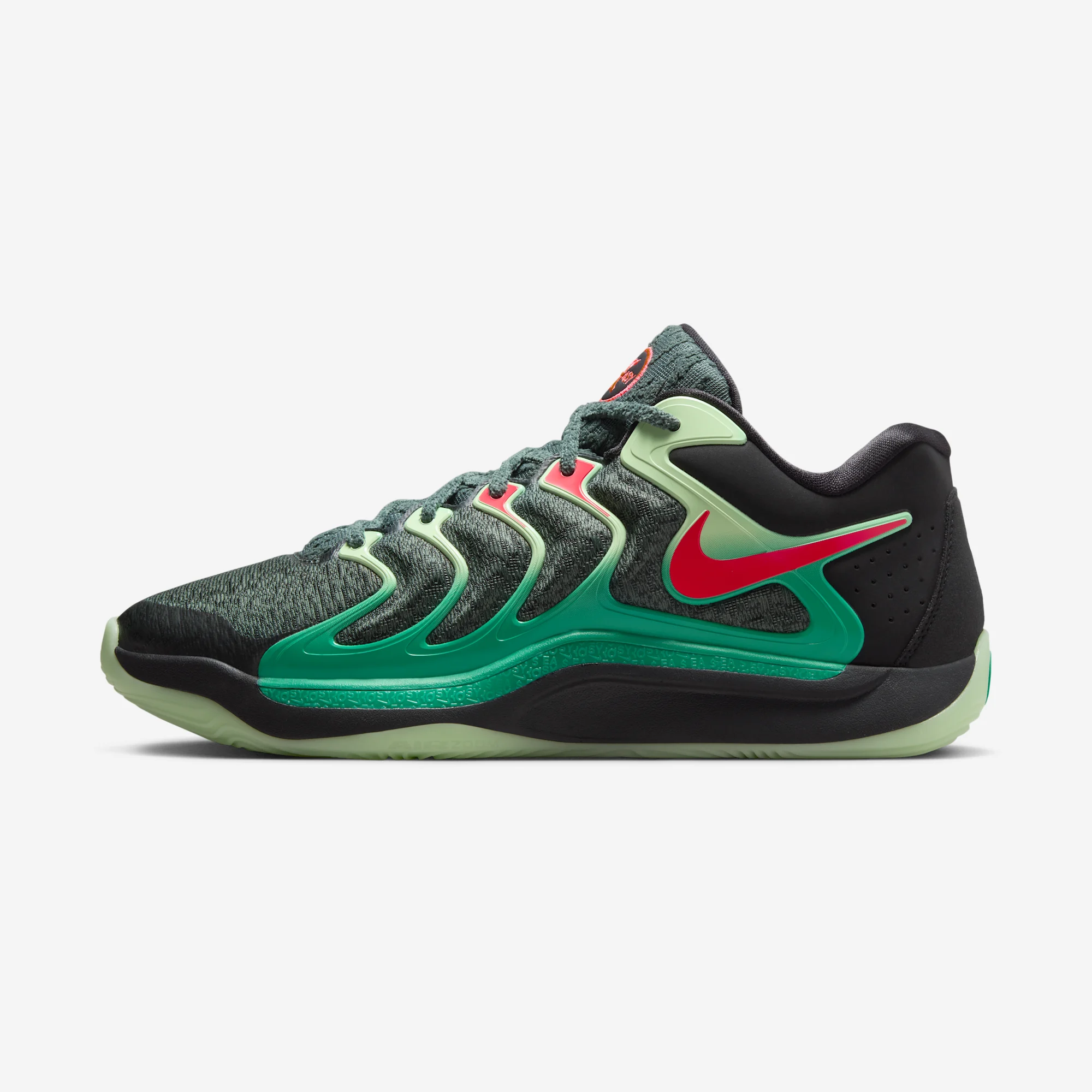 Nike KD 17 "Easy Money Sniper" Black/Bright Crimson/Vintage Green/Night Forest/Vapor Green/Stadium Green