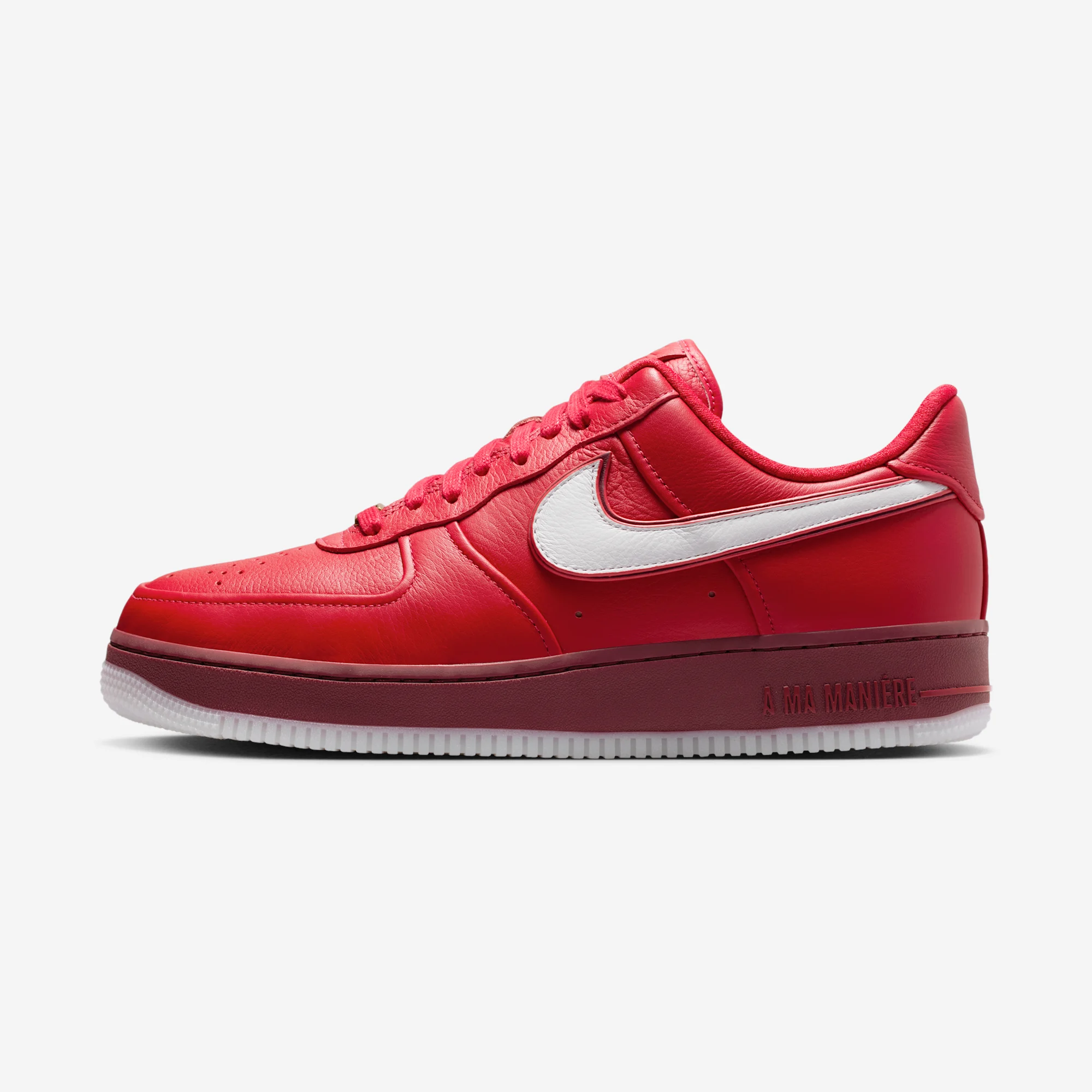 A Ma Maniere x Nike Air Force 1 Low "University Red" University Red/Summit White/Team Red
