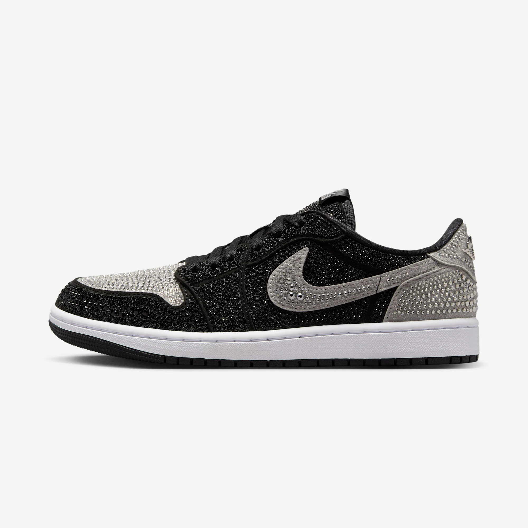 Swarovski x Air Jordan 1 Low OG "Stealth" Stealth/Stealth