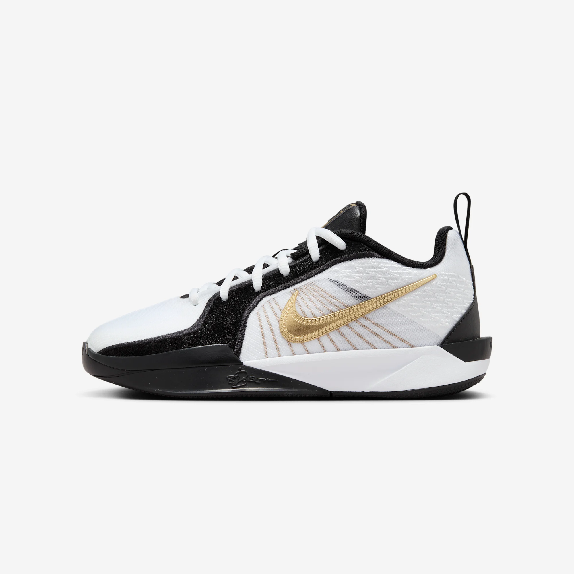 Nike Sabrina 2 GS "Black / Metallic Gold" Black/Metallic Gold/White/Anthracite