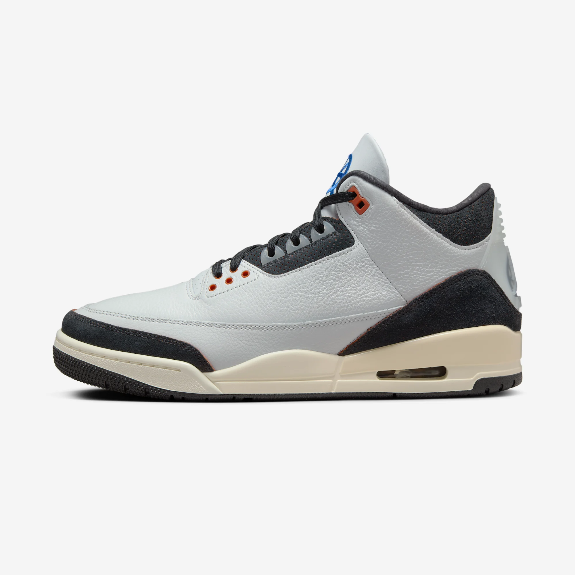 Quai 54 x Air Jordan 3 Retro "Summit White" Summit White/Off Noir/Game Royal/Burnt Sunrise/Sail