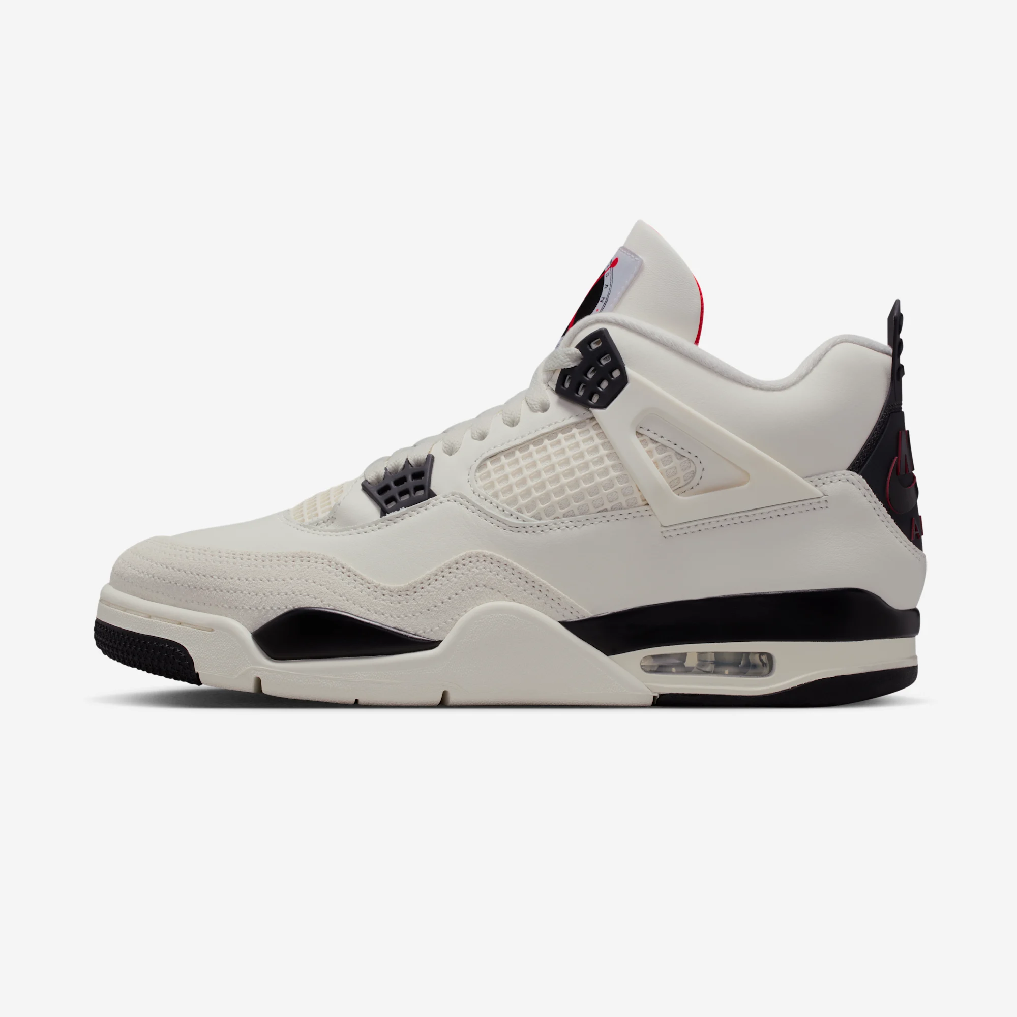 Air Jordan 4 Retro "Flight Club" Sail/Black/University Red