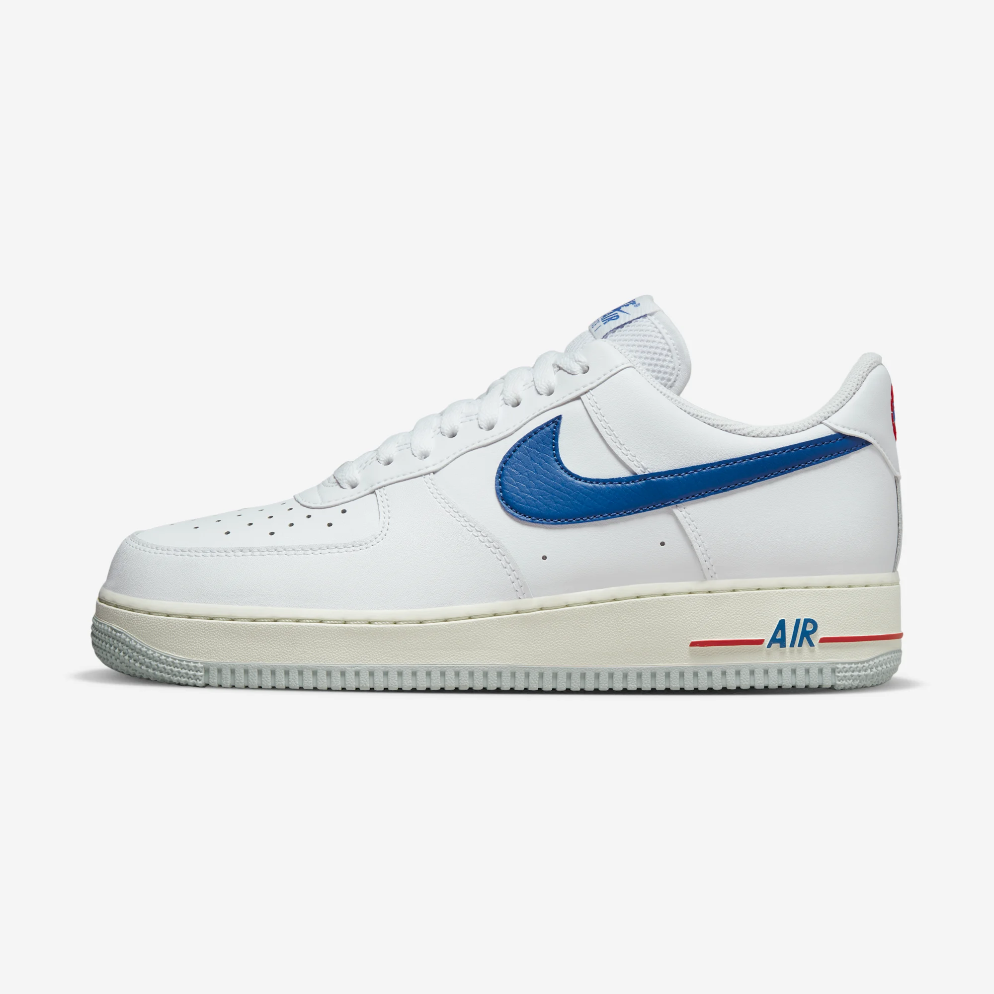 Nike Air Force 1 Low "White / Blue / Red" White/University Red/Sail/Game Royal