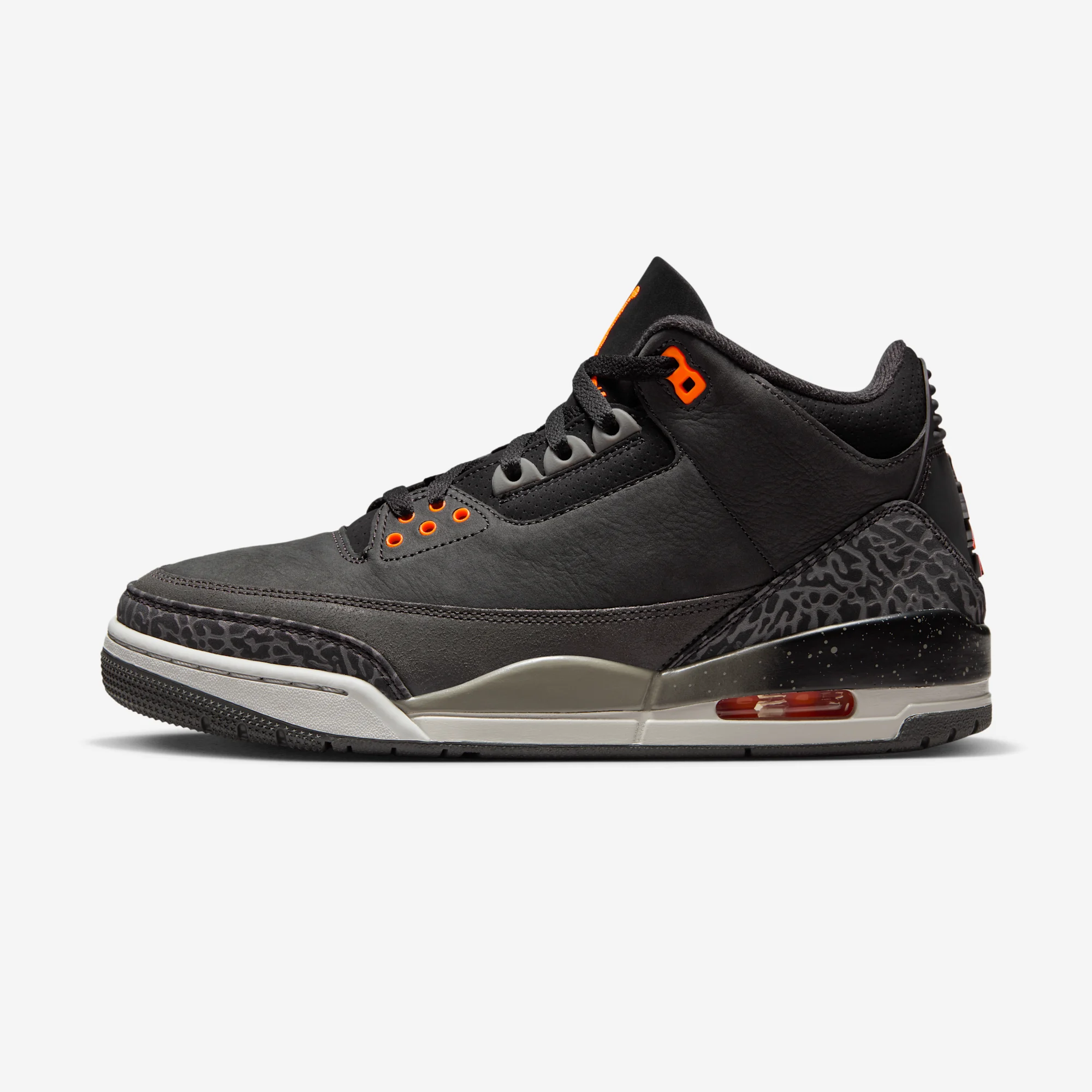 Air Jordan 3 Retro "Fear" Night Stadium/Black/Flat Pewter/Total Orange