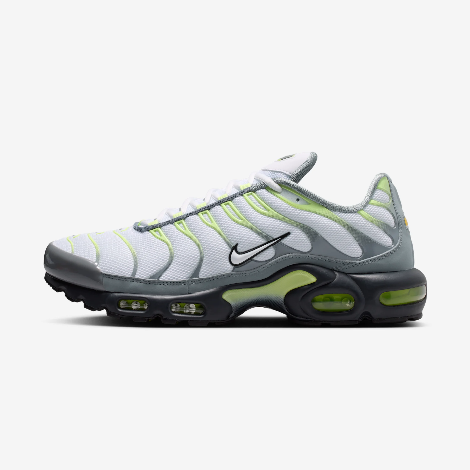 Nike Air Max Plus "Light Liquid Lime" Cool Grey/White/Light Liquid Lime/Anthracite/Black