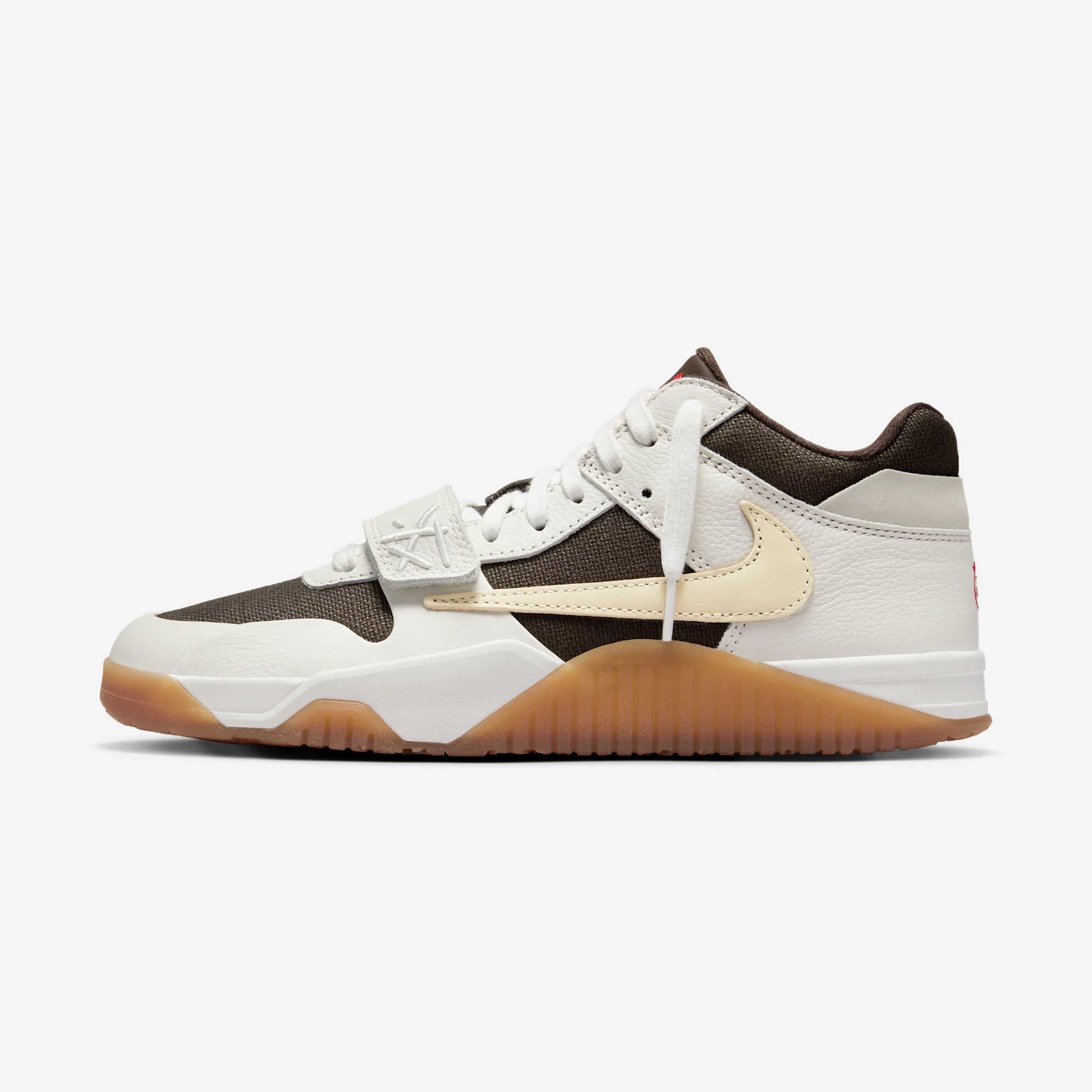 Travis Scott x Jordan Jumpman Jack “Sail / Olive” 2024 Sail/Medium Olive/Muslin/University Red