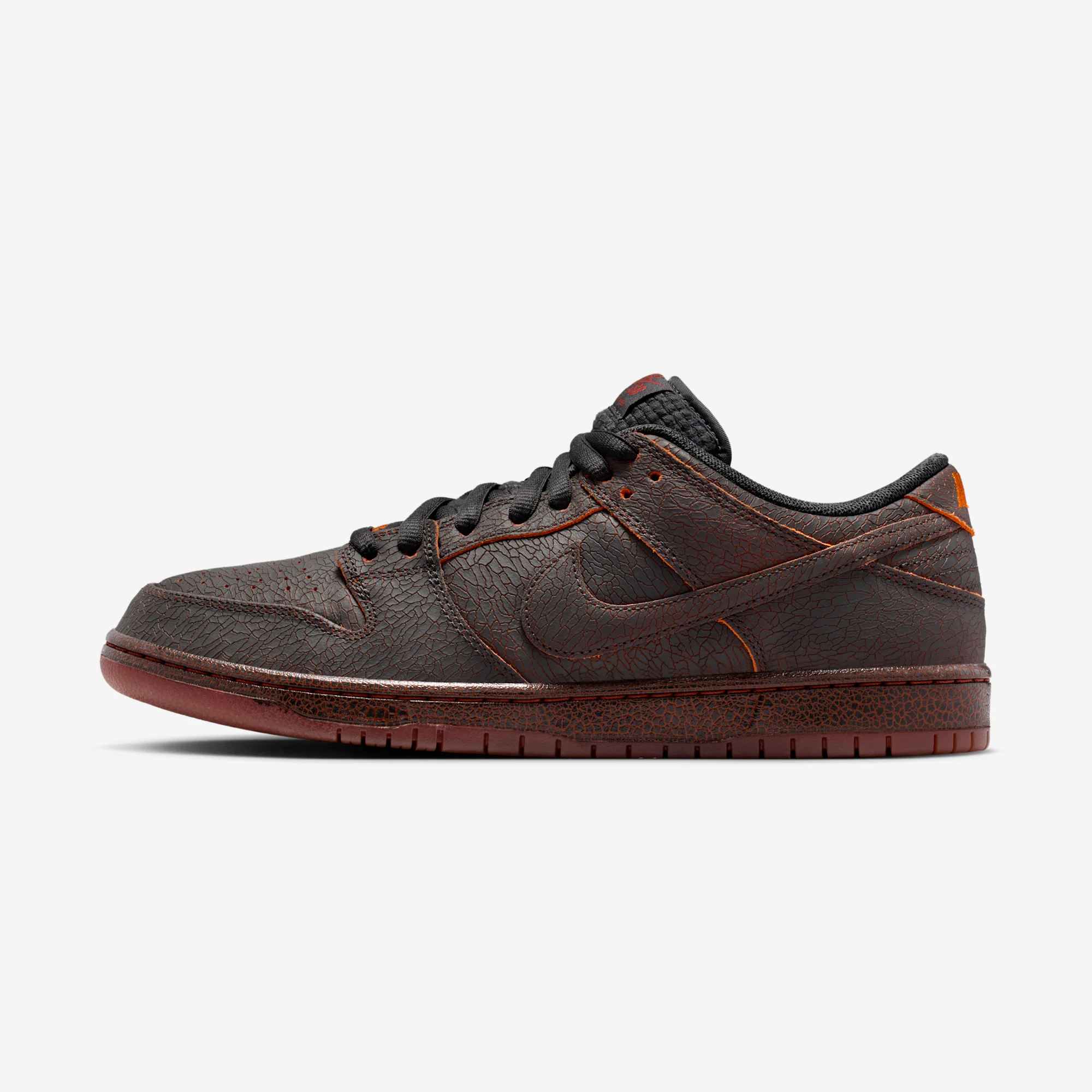 Nike SB Dunk Low Pro PRM "Krampus" Dark Smoke Grey/Campfire Orange/Black/Cinnamon/Picante Red