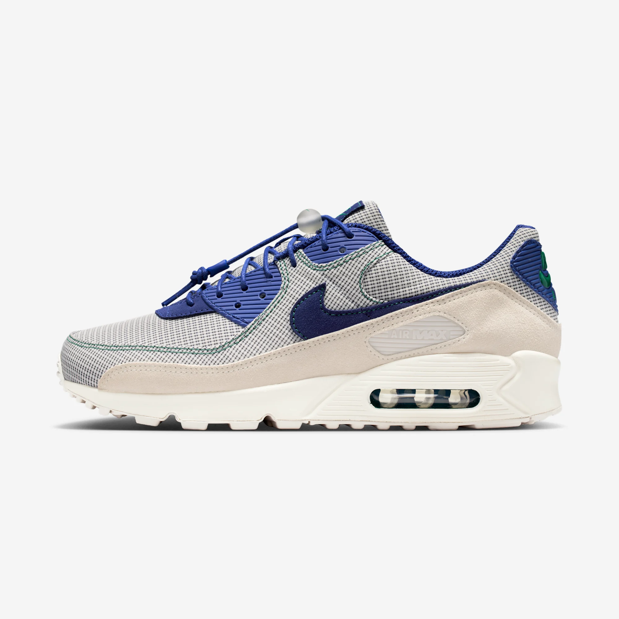 Nike Air Max 90 QS "Coconut Milk" Coconut Milk/Deep Royal Blue/Legion Pine/Light Orewood Brown