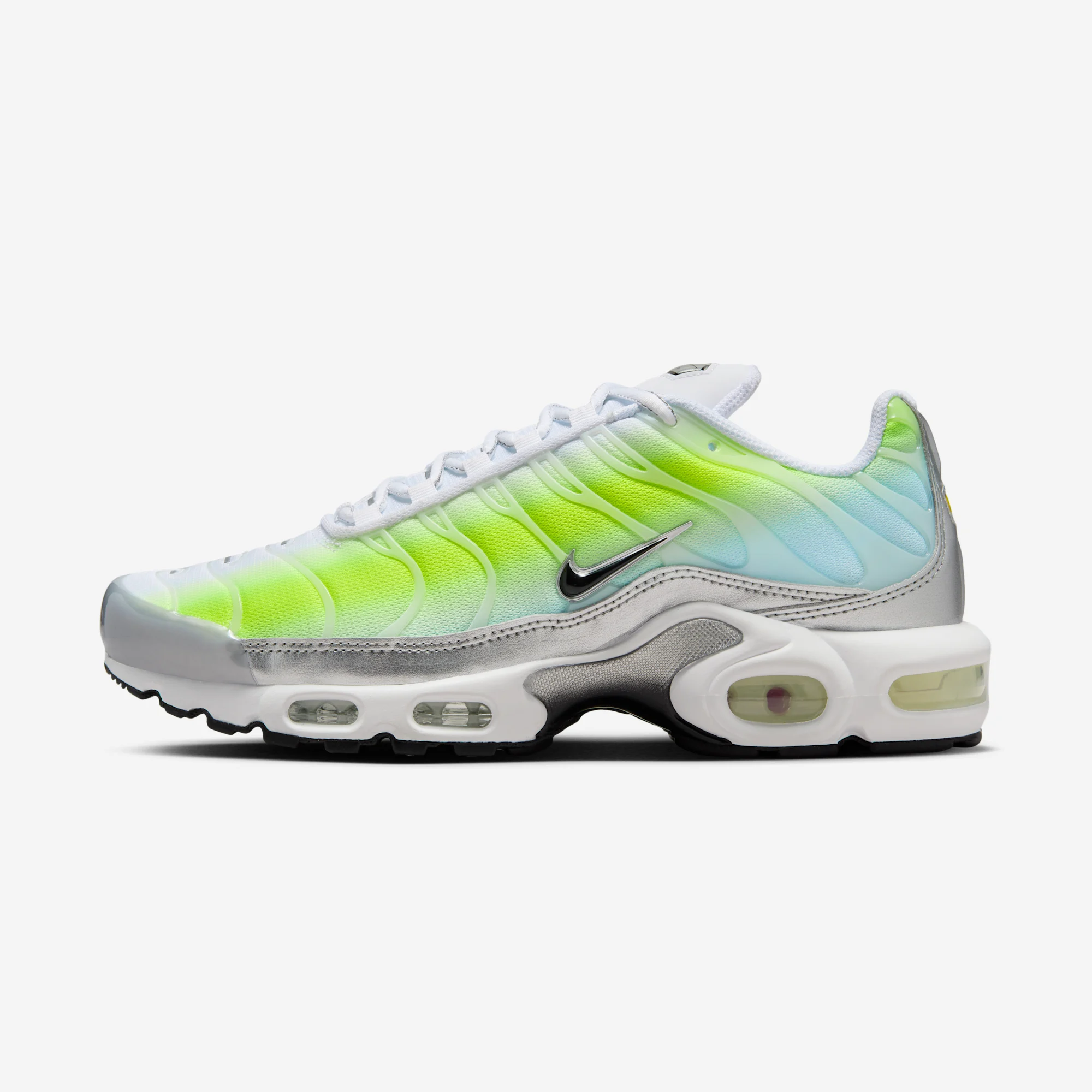 Nike Air Max Plus “Cyber / Glacier Blue” 2024 White/Black/Cyber/Glacier Blue/Metallic Silver/Salsa Red
