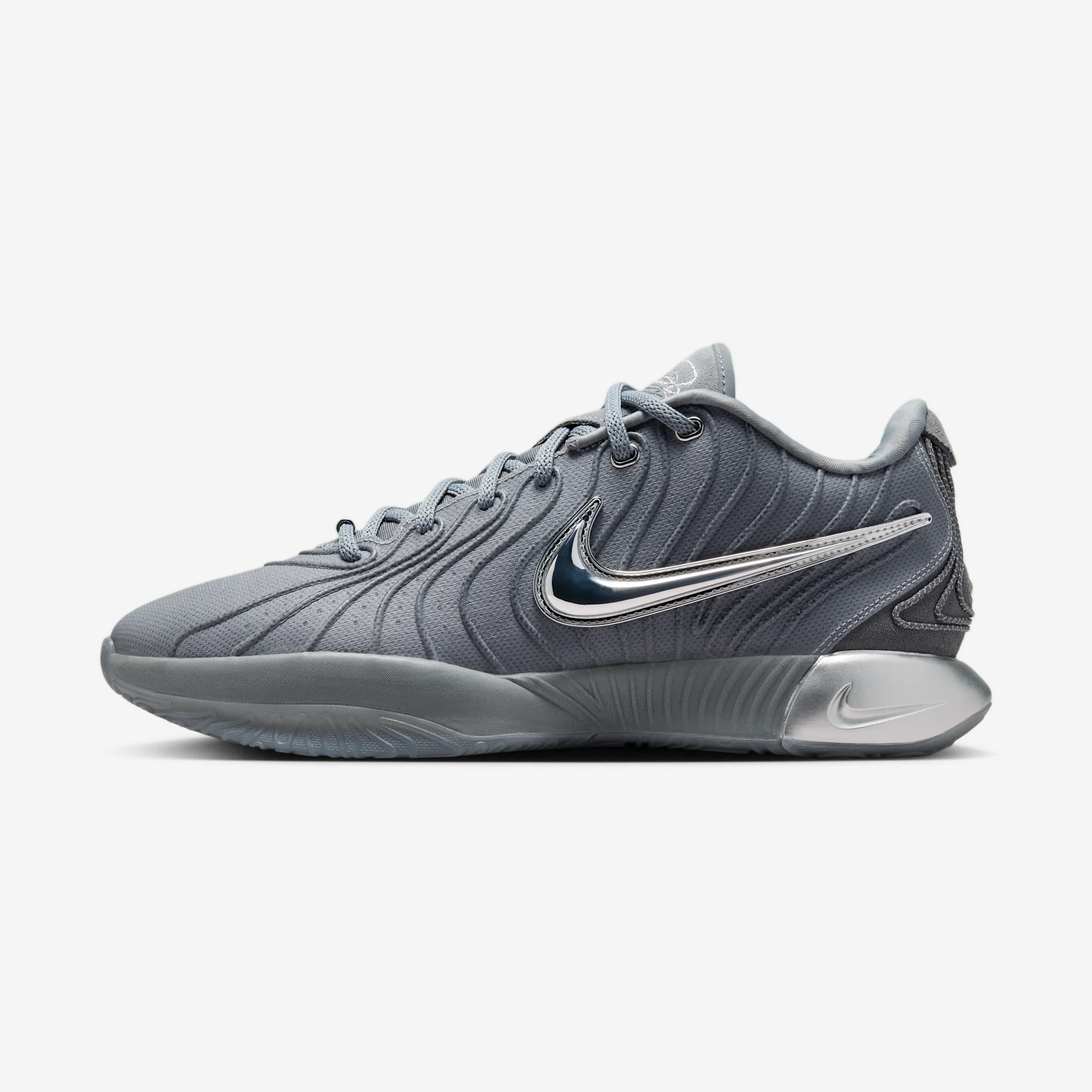 Nike LeBron 21 “Cool Grey / Metallic Silver” 2024 Cool Grey/Metallic Silver/Iron Grey/Wolf Grey