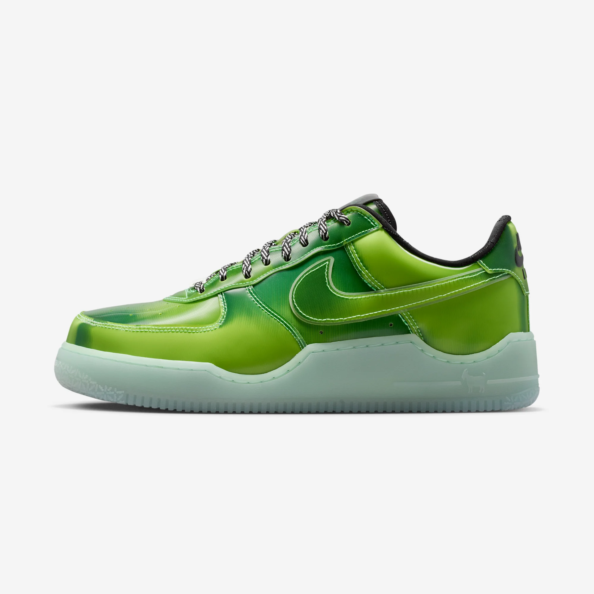 LeBron James Nike Air Force 1 Low Premium "Voltage Green" Voltage Green/Multi-Color/Black/Chlorophyll