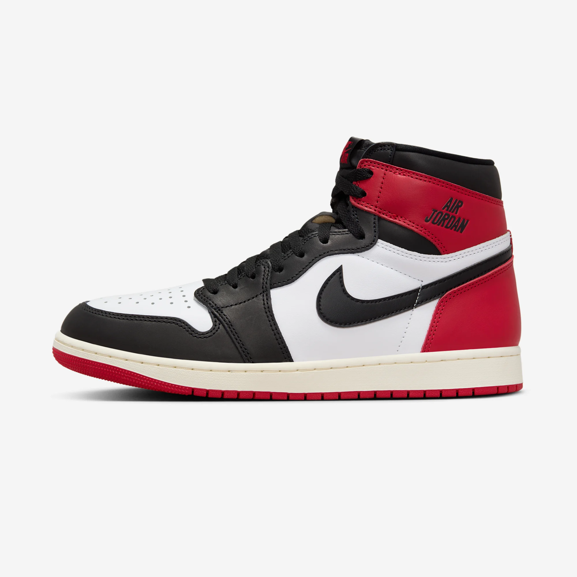 Air Jordan 1 Retro High OG "Black Toe" White/Black/Varsity Red/Sail