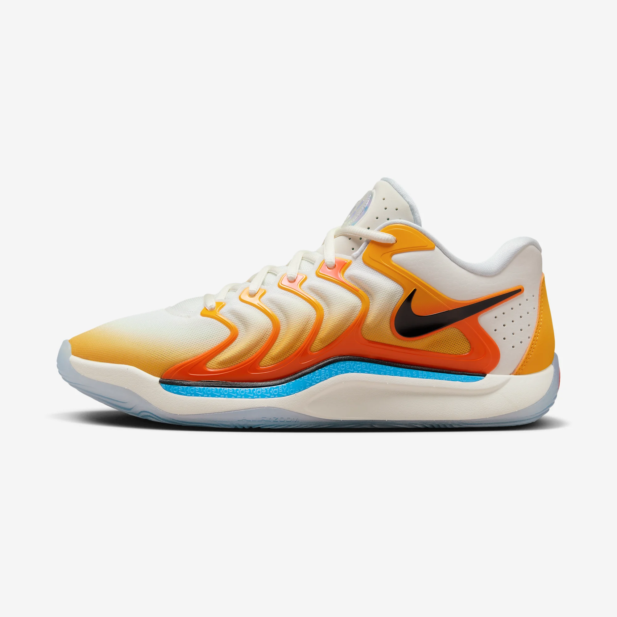Nike KD 17 “Sunrise” 2024 University Gold/Black/Safety Orange