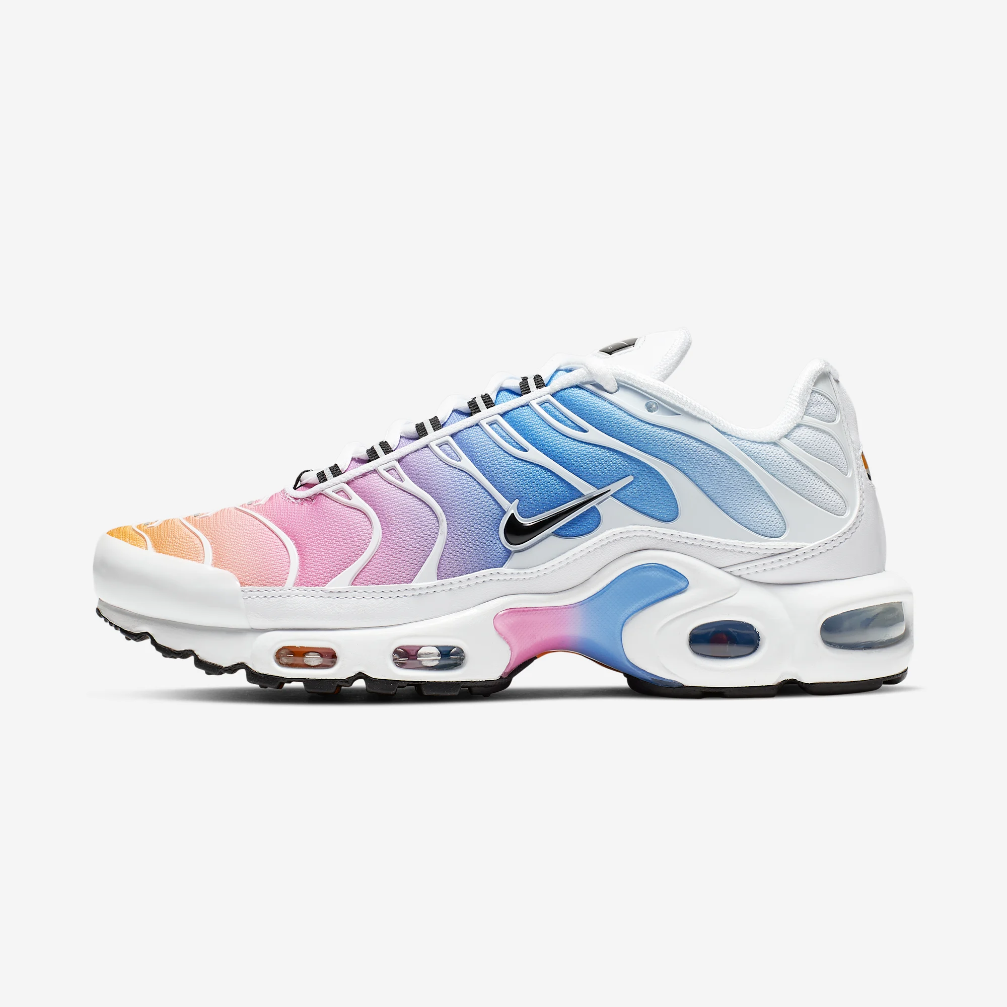 Nike Air Max Plus "Summer Gradient" 2024 White/Black/University Blue/Psychic Pink/University Gold