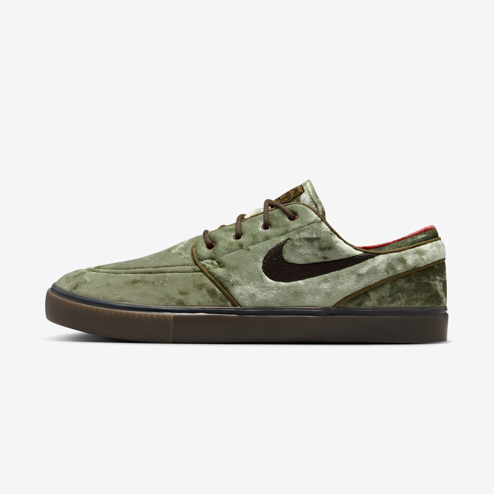 Nike SB Zoom Janoski OG+ SE "City of Cinema" Medium Olive/Velvet Brown/Baroque Brown/Dark Team Red/Armory Navy/Cacao Wow