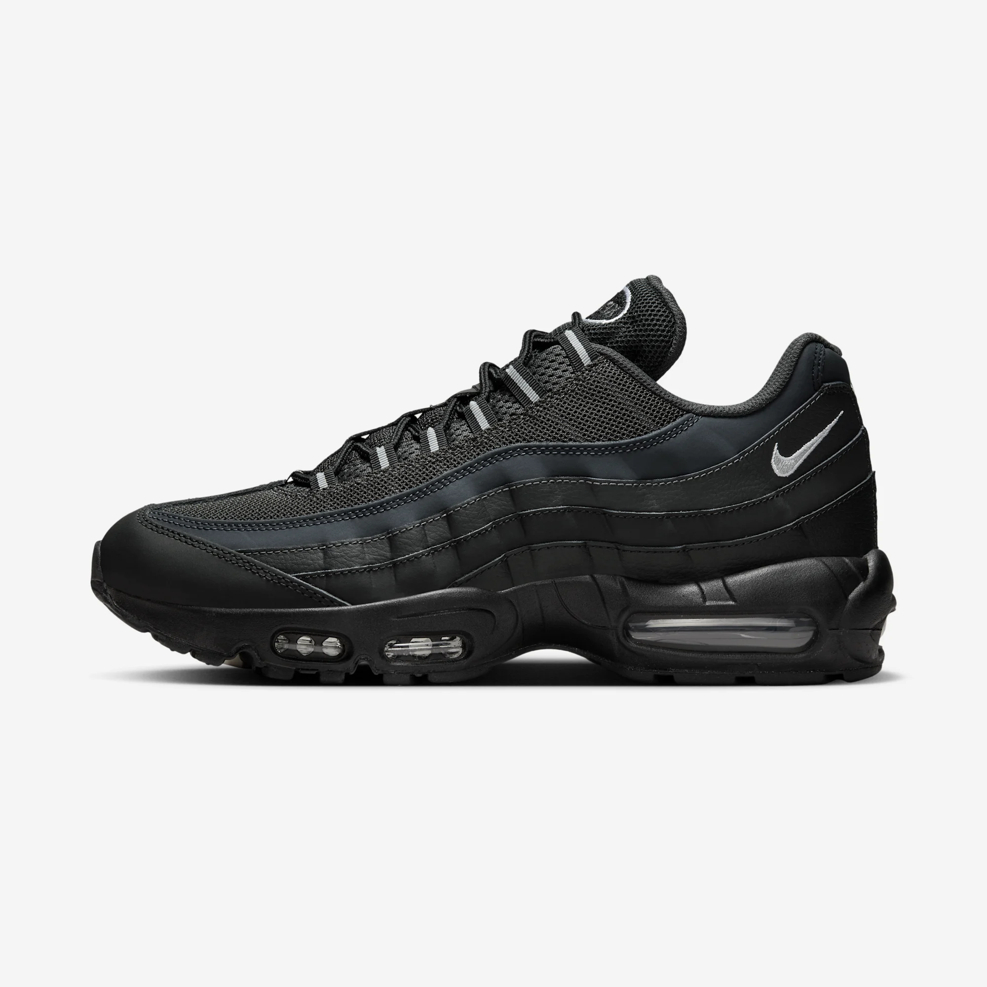 Nike Air Max 95 JD "Triple Black" 2024 Black/Stadium Grey/Anthracite/White
