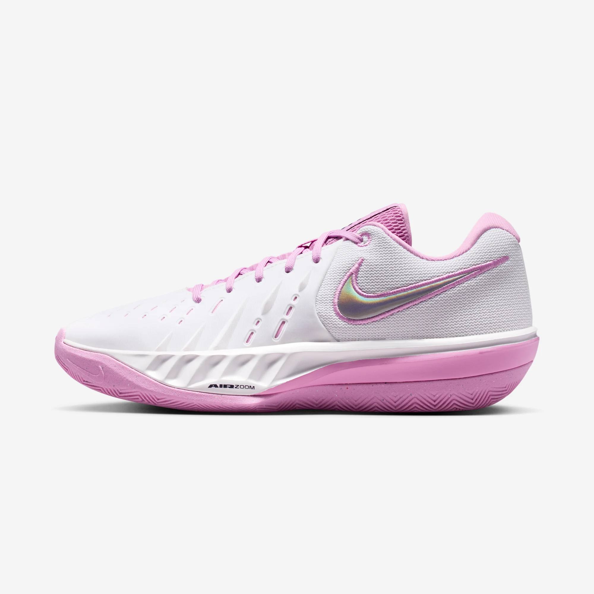 Nike Air Zoom G.T. Cut Academy 2 "White & Light Magenta" White/Purple Dynasty/Light Magenta/Summit White