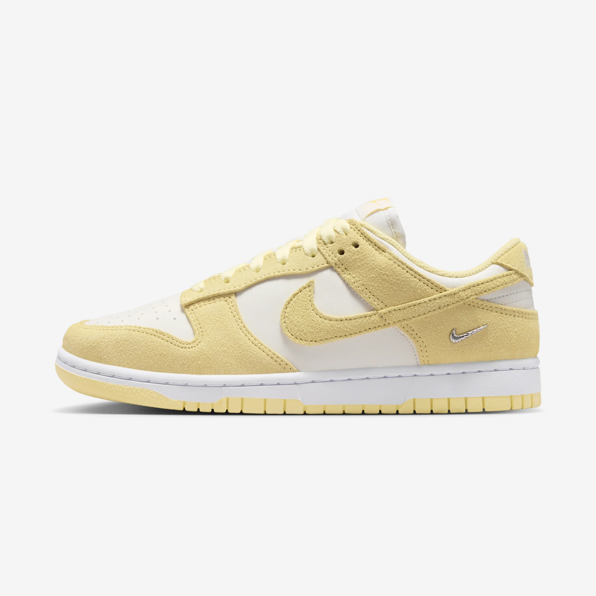 Nike Dunk Low W "Sail & Soft Yellow" Sail/Soft Yellow/White/Metallic Silver