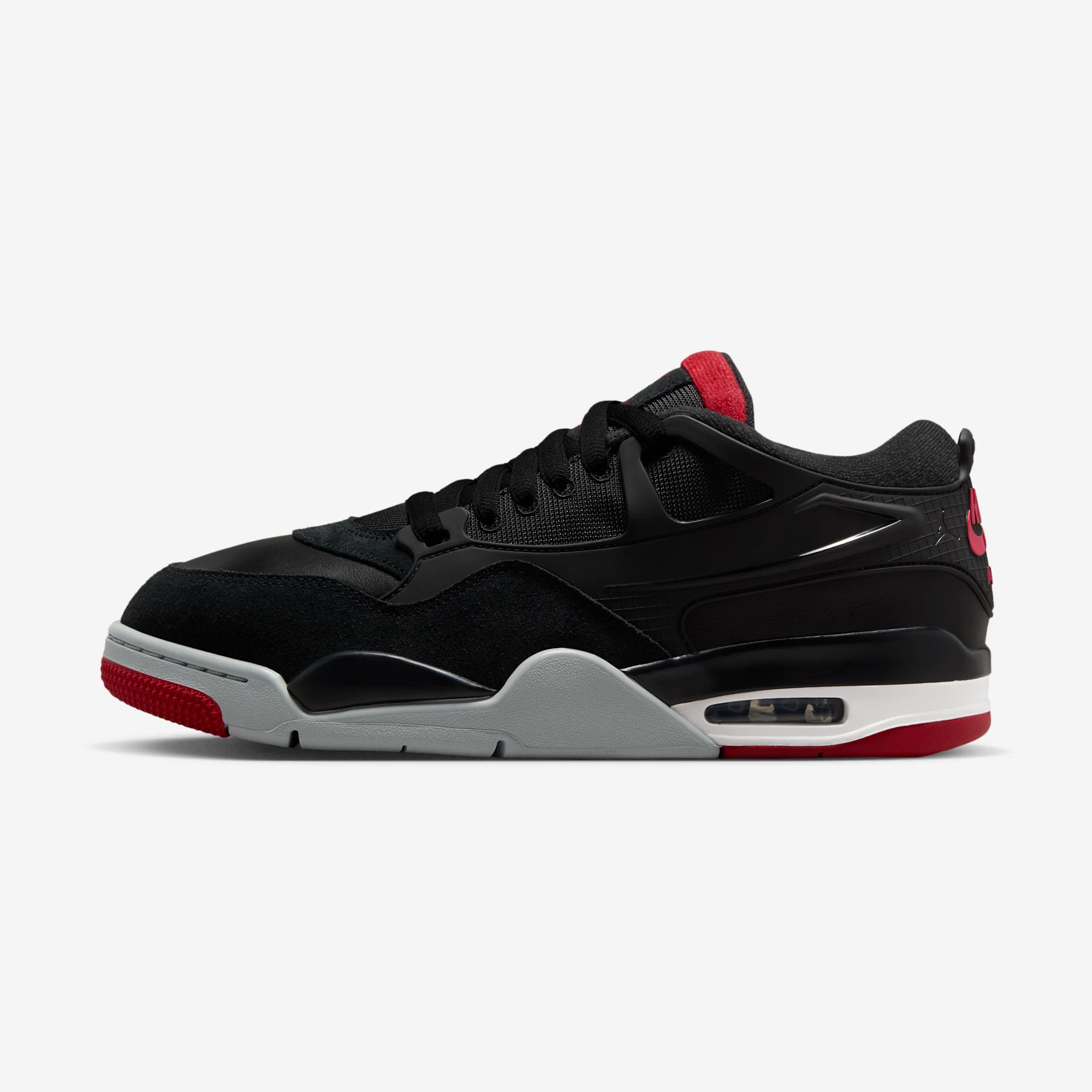 Air Jordan 4 RM "Bred" Black/Varsity Red/Wolf Grey/White