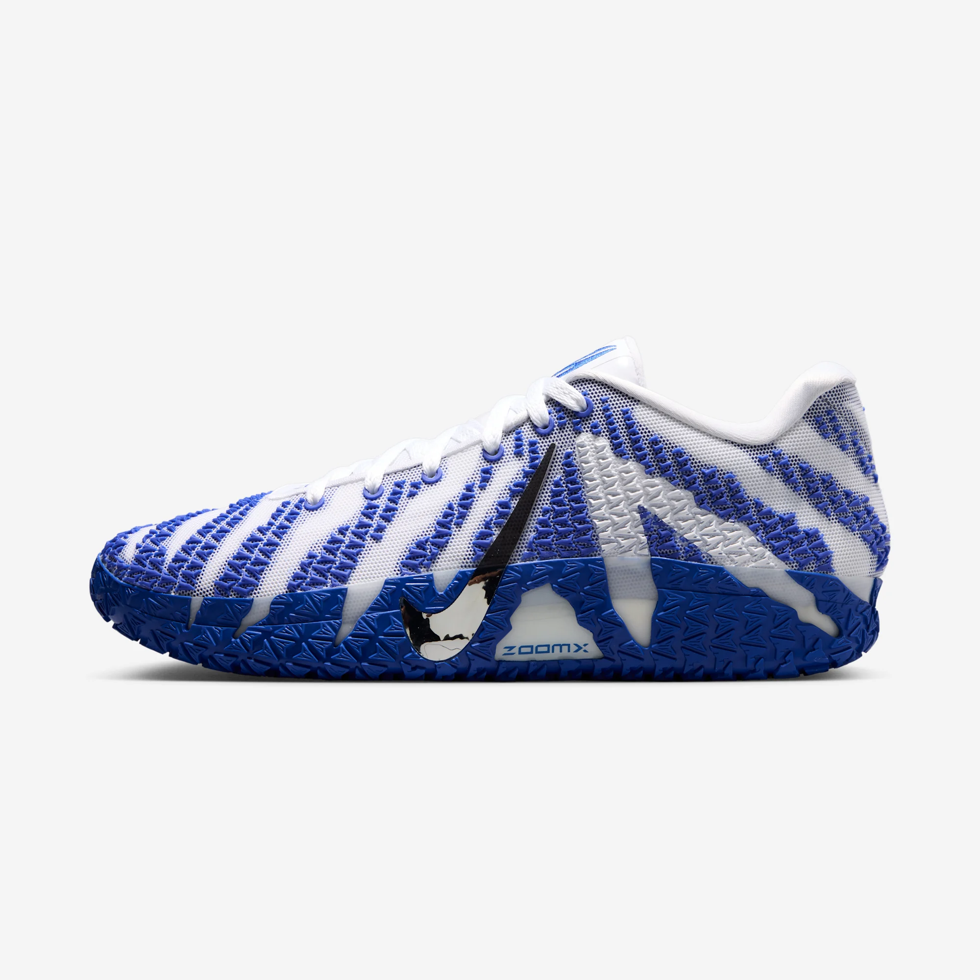 Nike Ja 3 "White & Game Royal" White/Metallic Silver/Game Royal