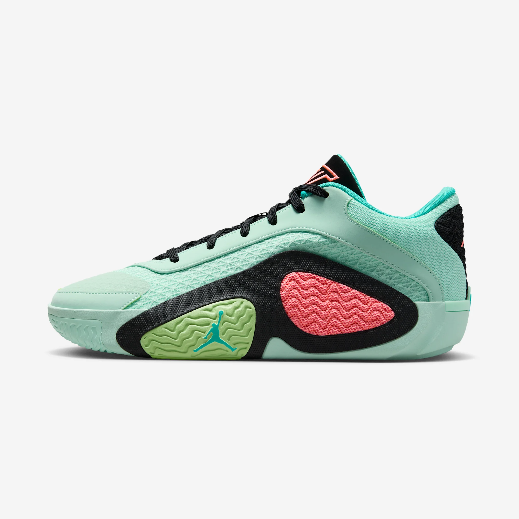 Jordan Tatum 2 "Vortex" Mint Foam/Black/Hyper Jade/Lava Glow