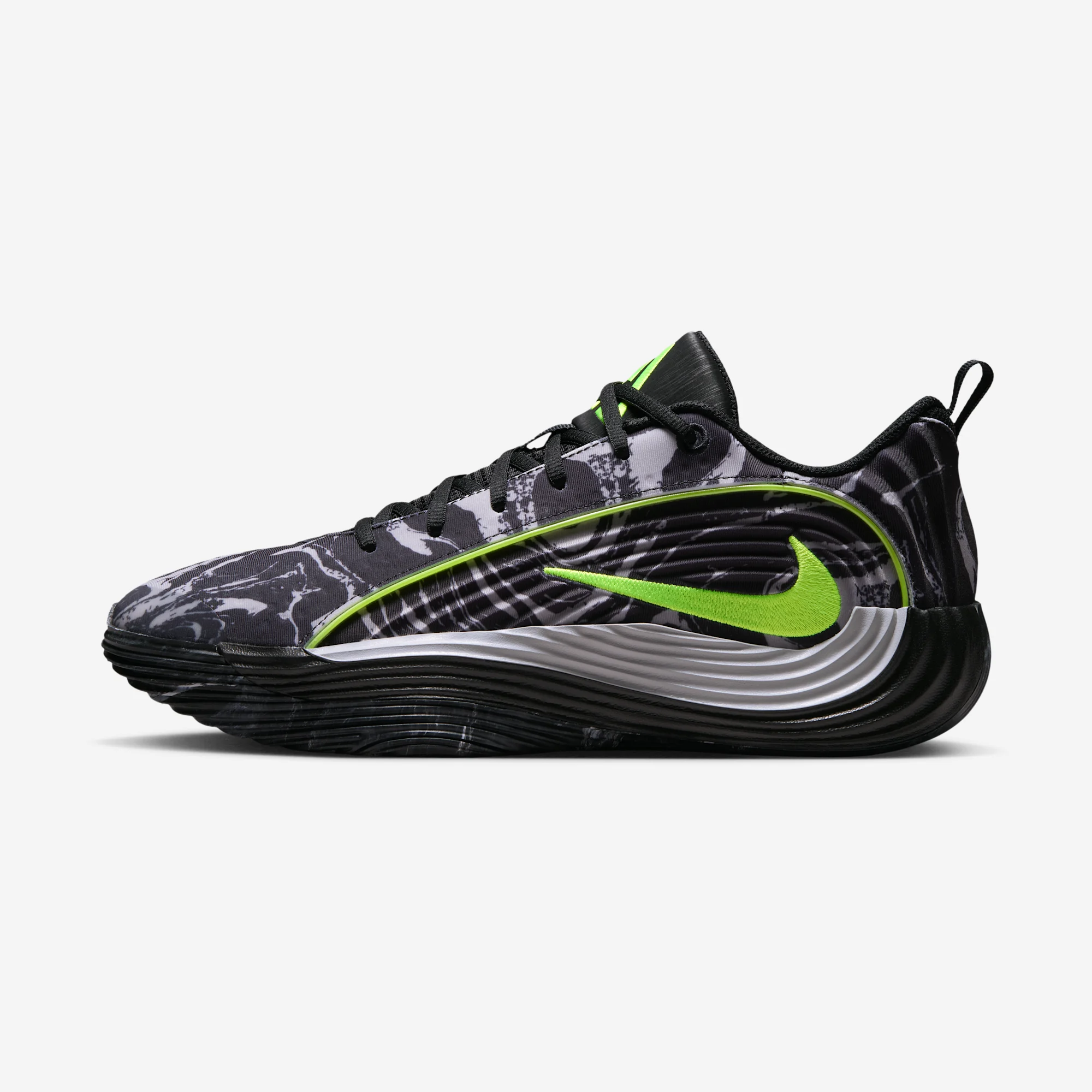 Nike Giannis Immortality 5 "Black & Volt" Black/Volt/Light Smoke Grey