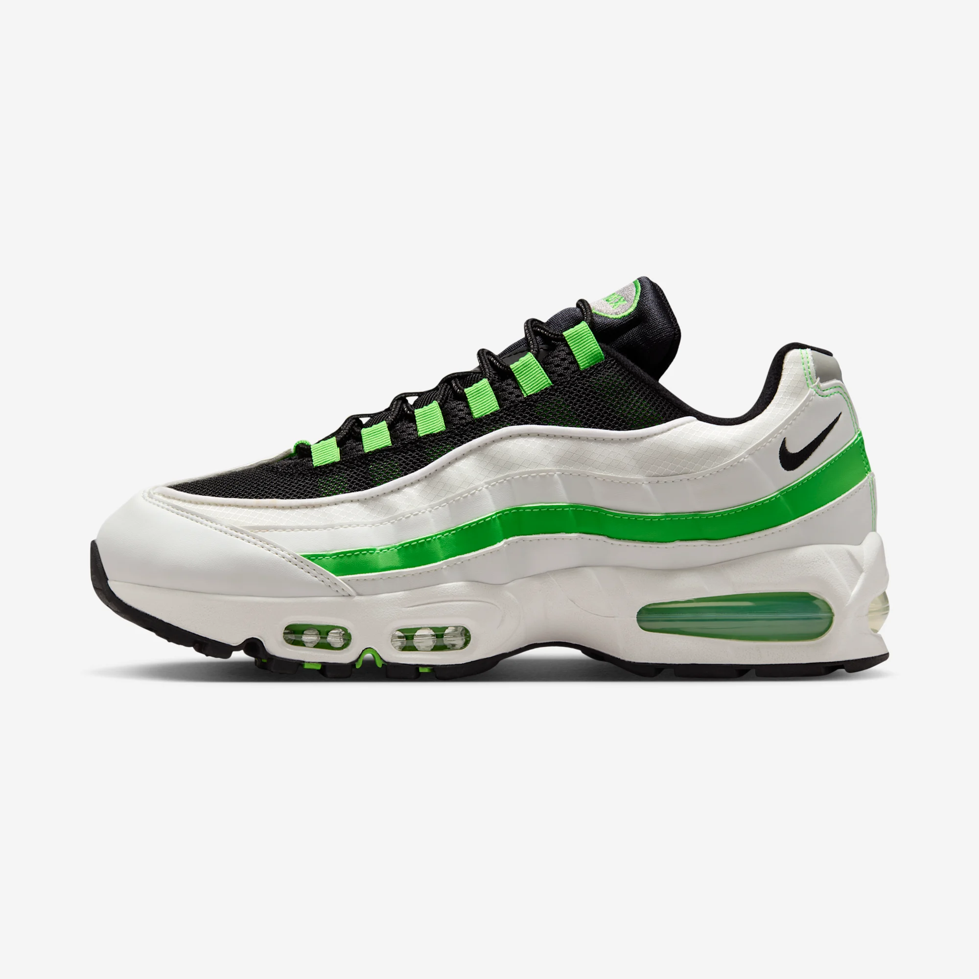 Nike Air Max 95 OG Big Bubble "Green Gusto" Summit White/Black/Green Gusto