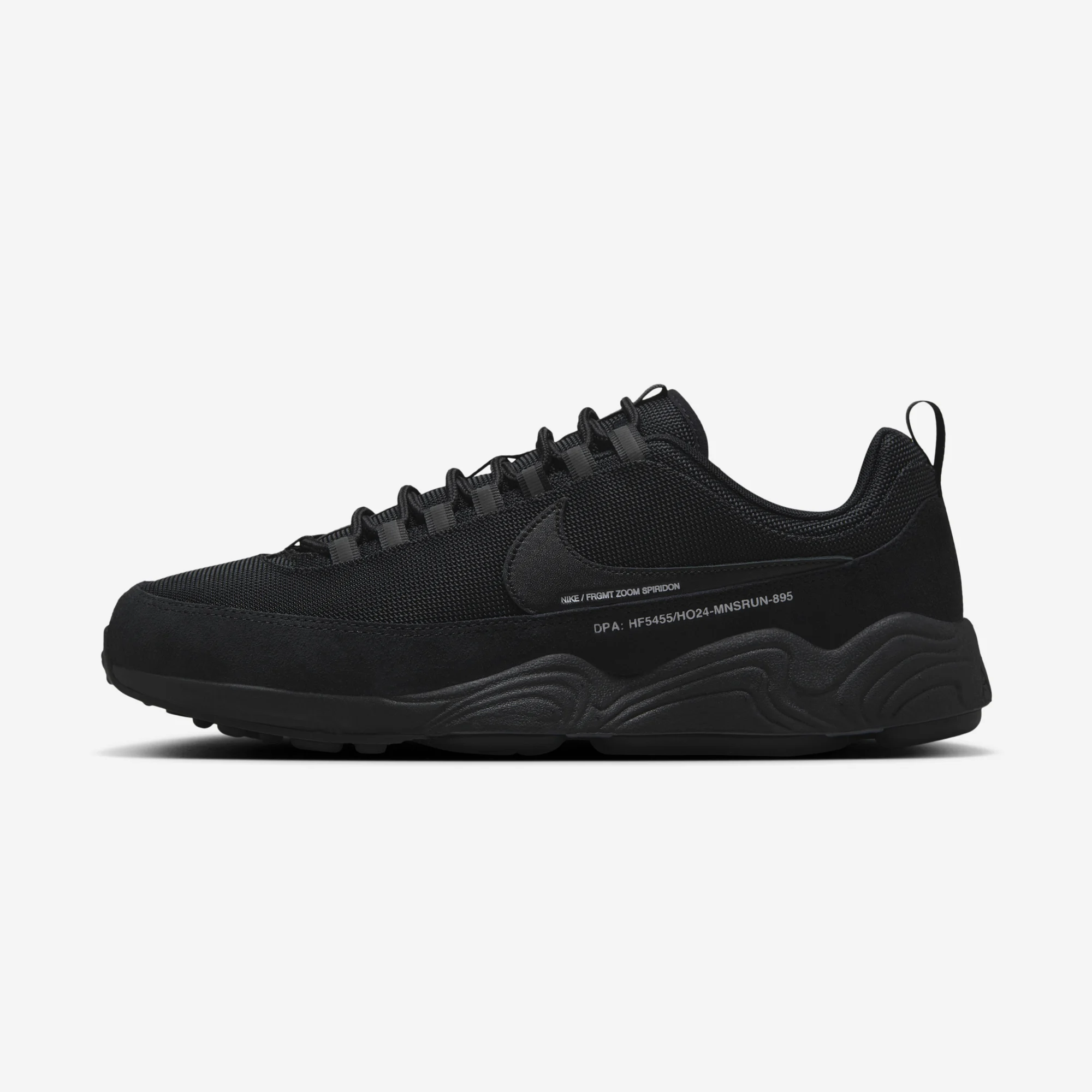 Fragment x Nike Air Zoom Spiridon SP "Black" Black/Black/Black