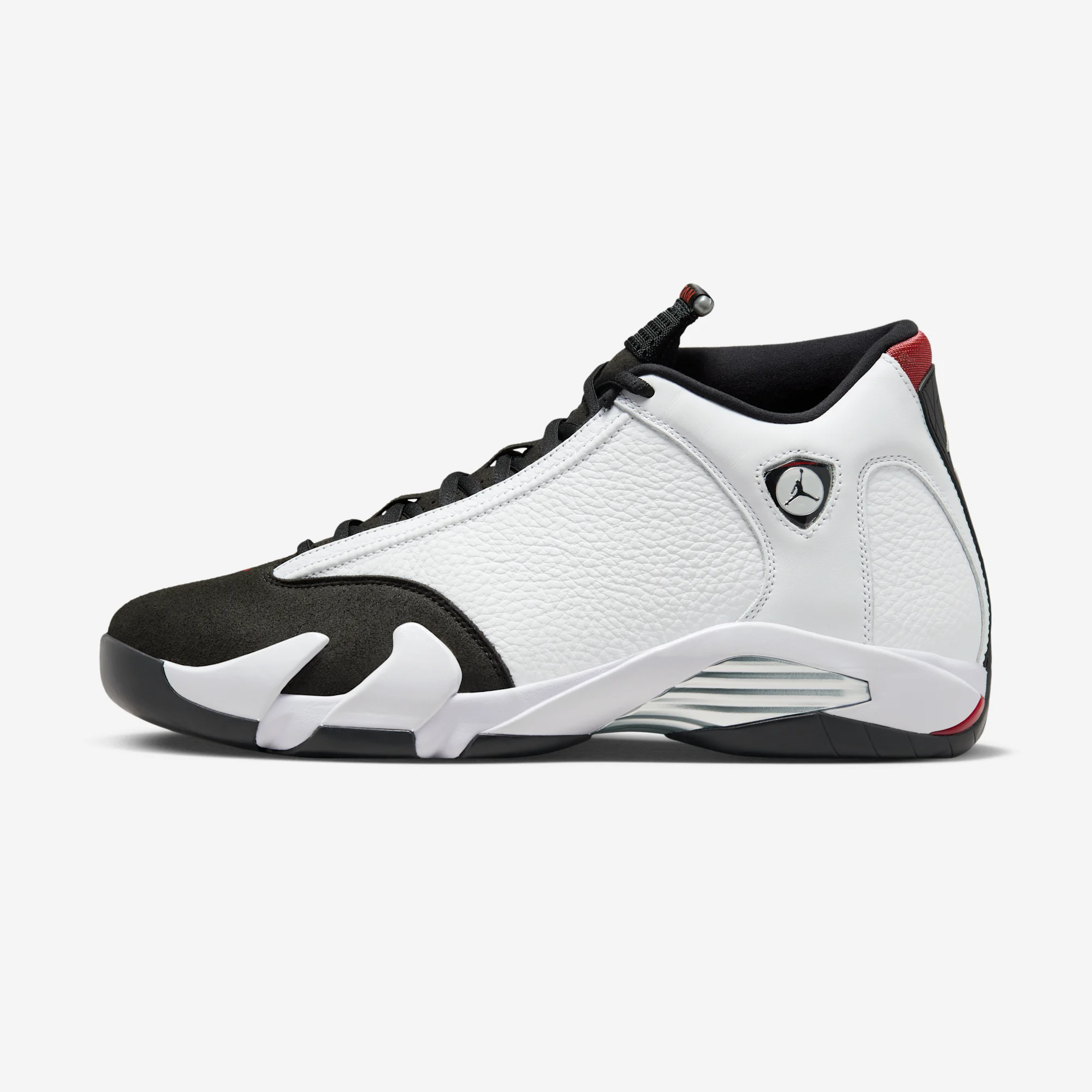 Air Jordan 14 Retro "Black Toe" White/Varsity Red/Black/Metallic Silver
