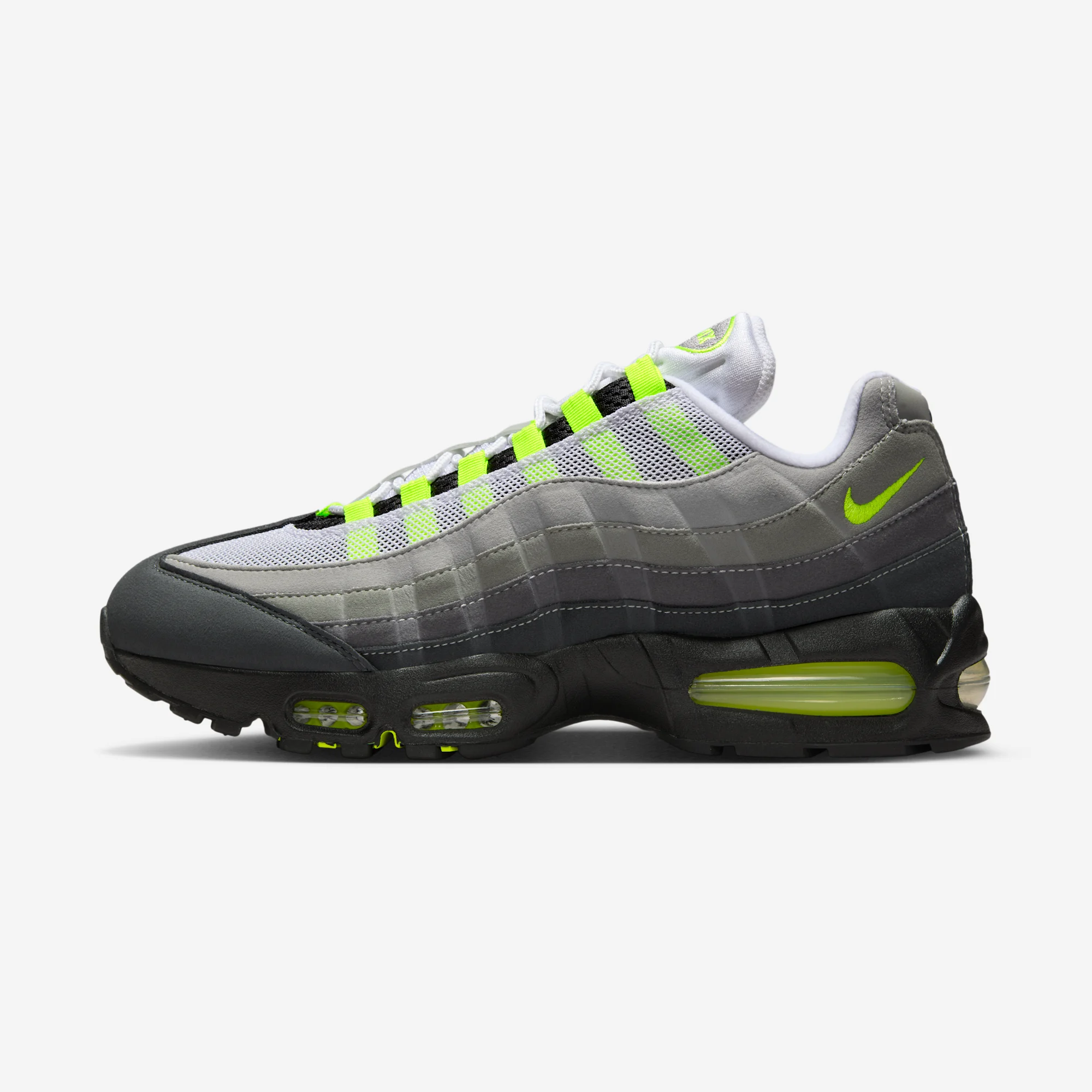 Nike Air Max 95 Big Bubble "Neon Yellow" Black/Neon Yellow/Cool Grey