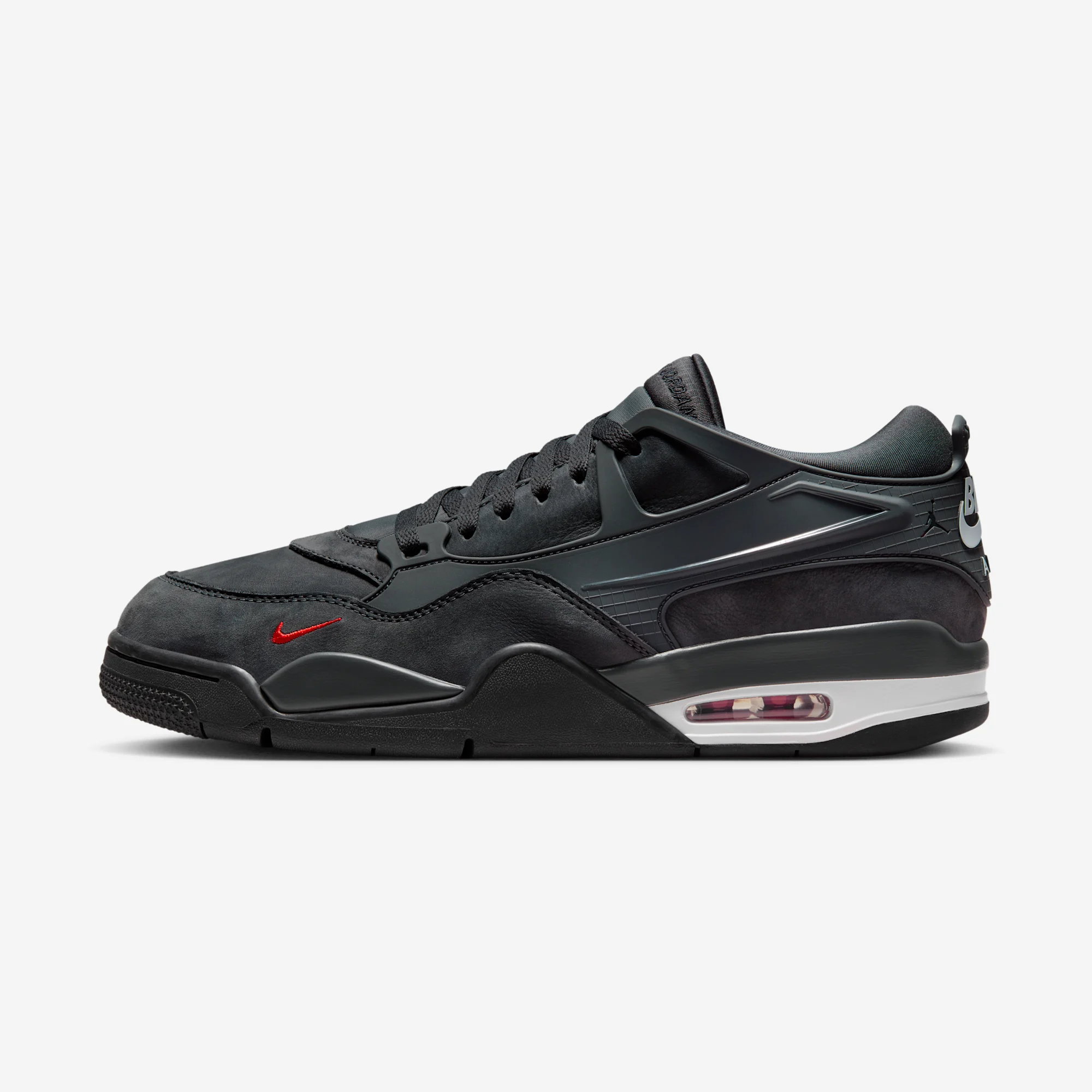 Nigel Sylvester x Air Jordan 4 RM "Anthracite" Anthracite/Anthracite/University Red/White