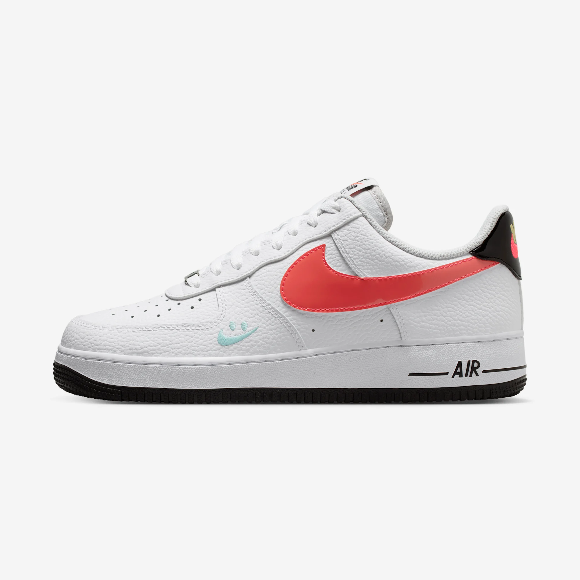 Nike Air Force 1 Low "Have A Nike Day" White/Flash Crimson/Black/Sail/Hydrogen Blue/Metallic Silver